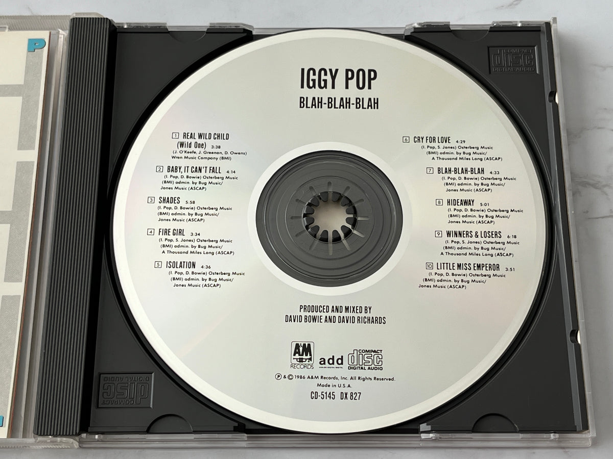 Iggy Pop – Blah-Blah-Blah (1986) [DADC PRESS]