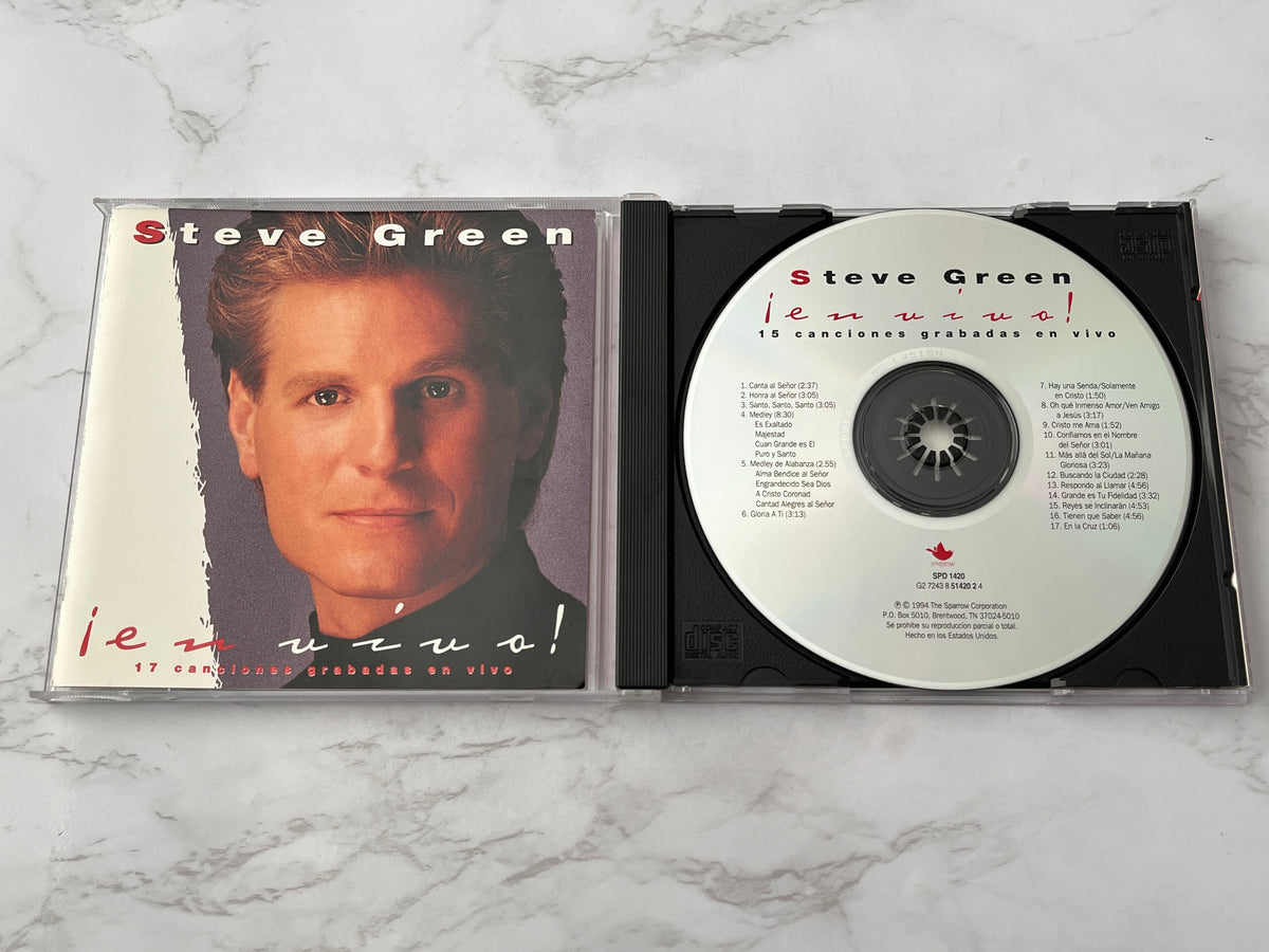Steve Green – ¡En Vivo! (17 Canciones Grabadas en Vivo) (1994)
