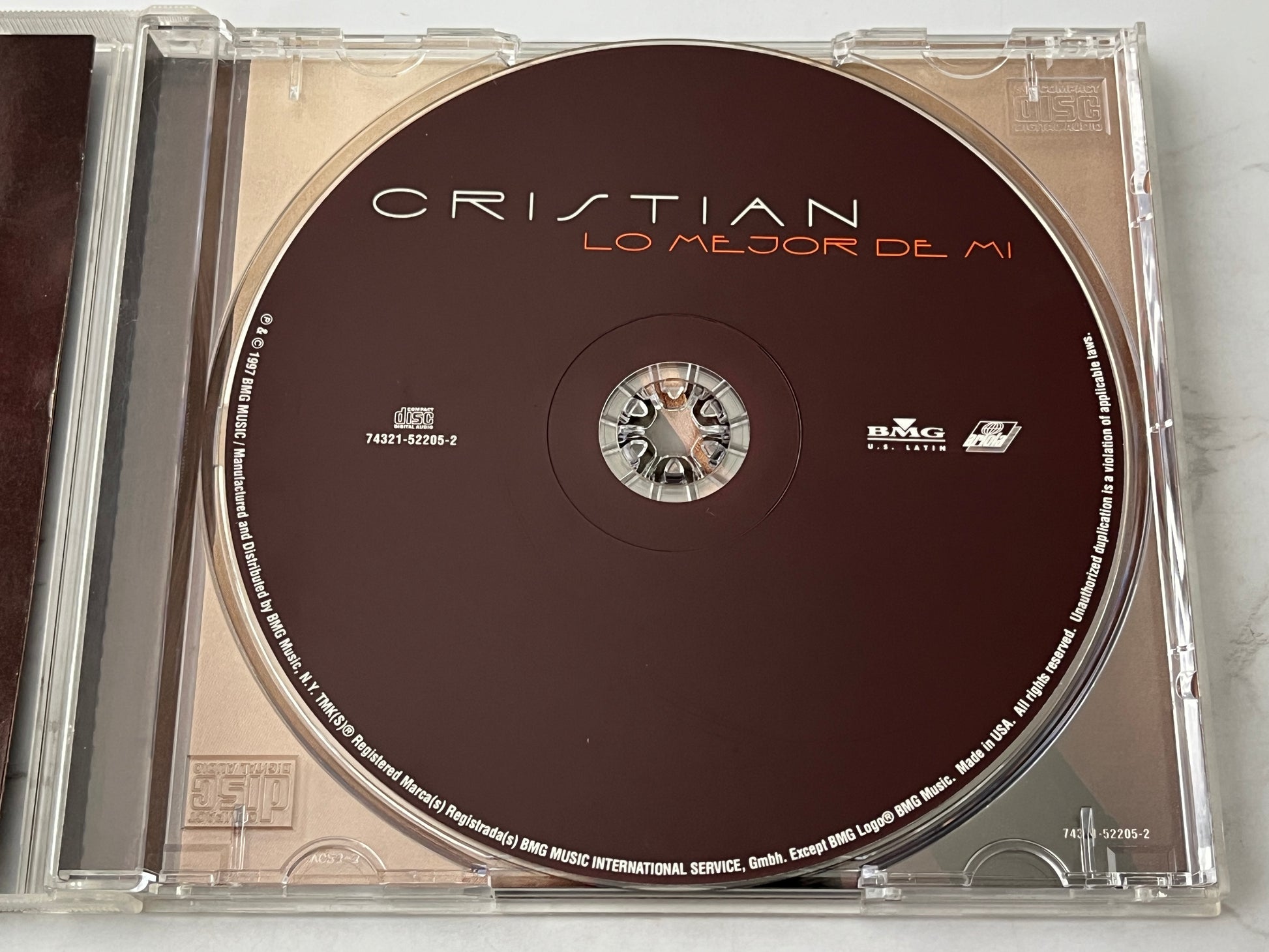 Cristian – Lo Mejor de Mí (1997)