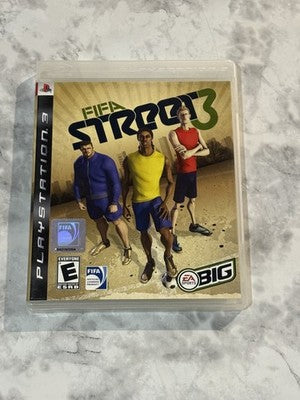 FIFA Street 3 PS3 EA Sports BIG 2008 CIB Complete w/Manual Ronaldinho