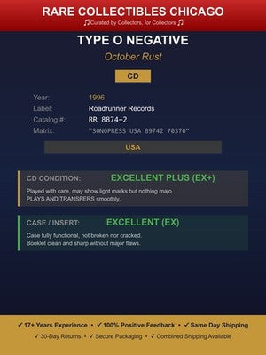Type O Negative – October Rust [SONOPRESS PRESS]