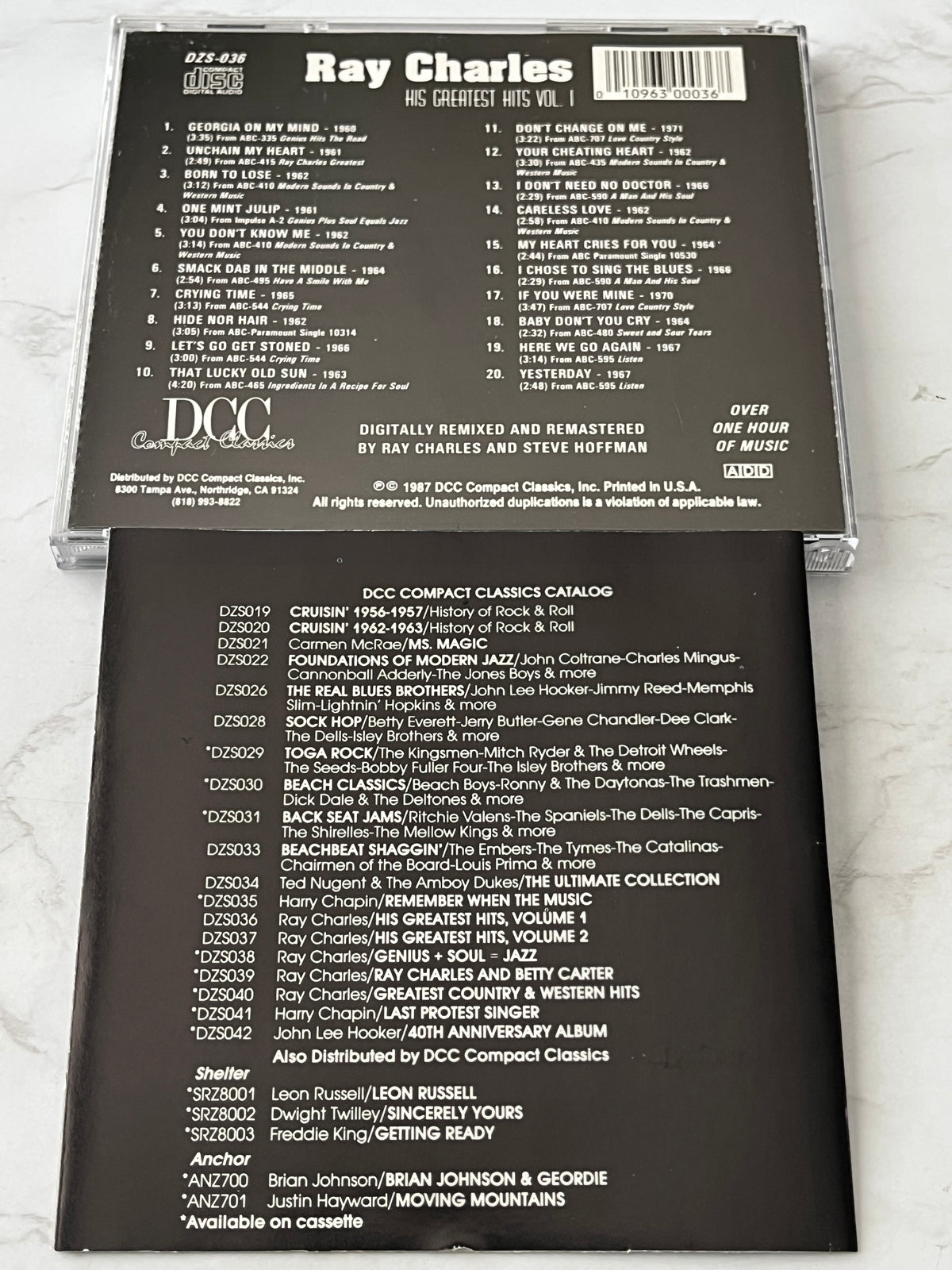 Ray Charles – His Greatest Hits Vol. 1 (1987)