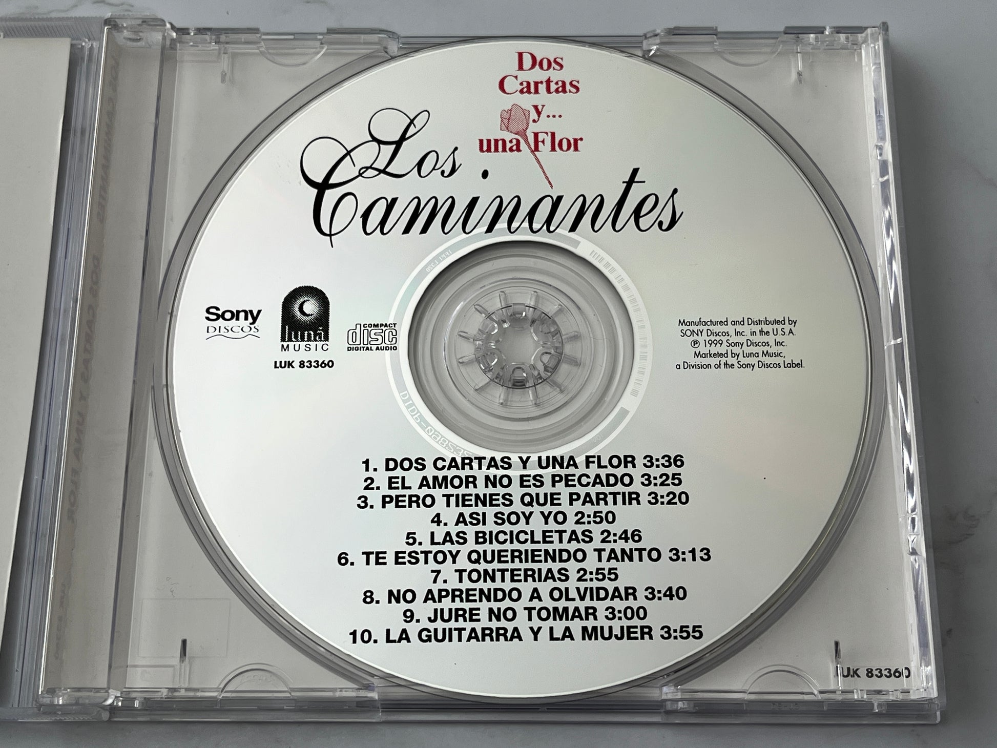 Los Caminantes – Dos Cartas y... Una Flor (1991)