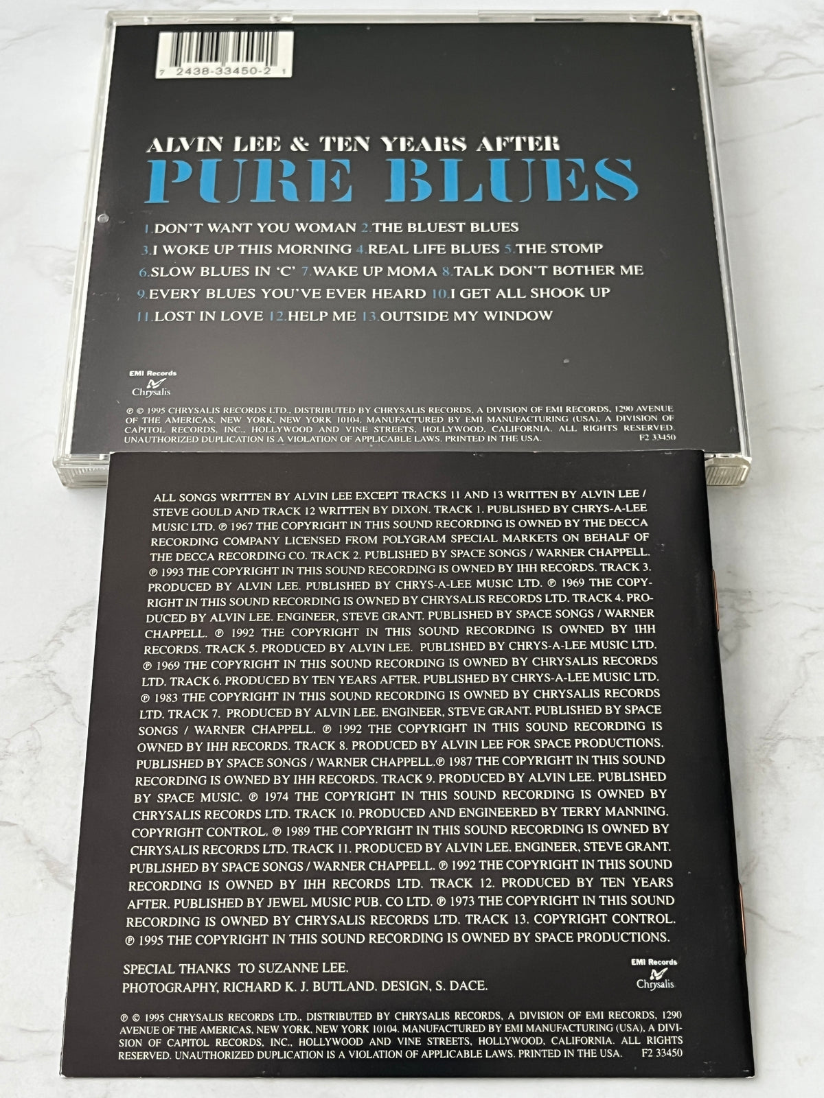 Alvin Lee & Ten Years After – Pure Blues (1995)