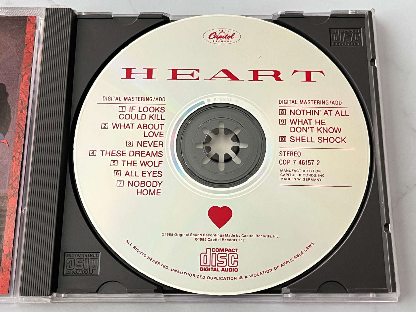 Heart – Heart (1985) [W GERMANY TARGET ERA]