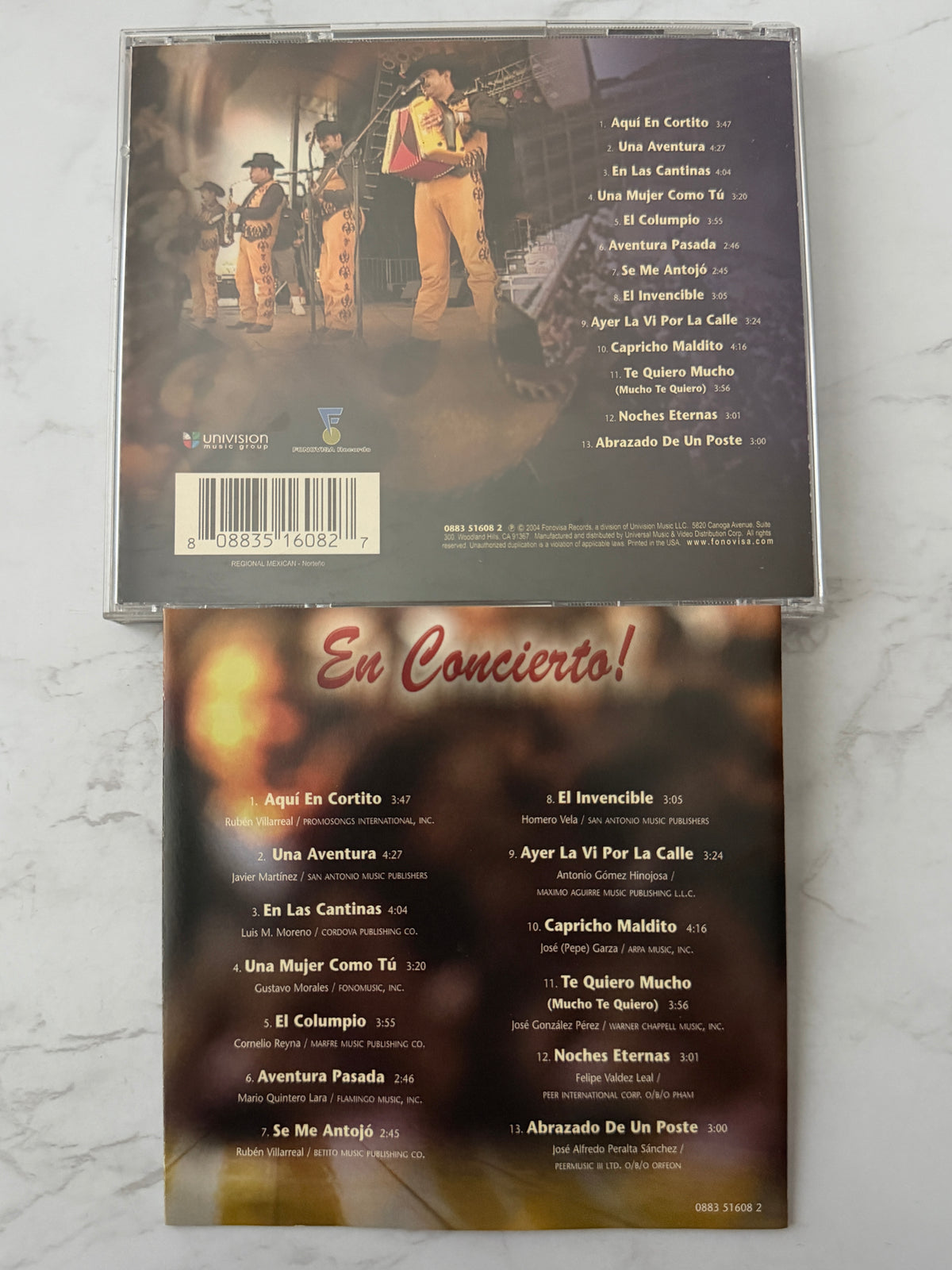 Los Rieleros Del Norte – En Concierto! (2003)