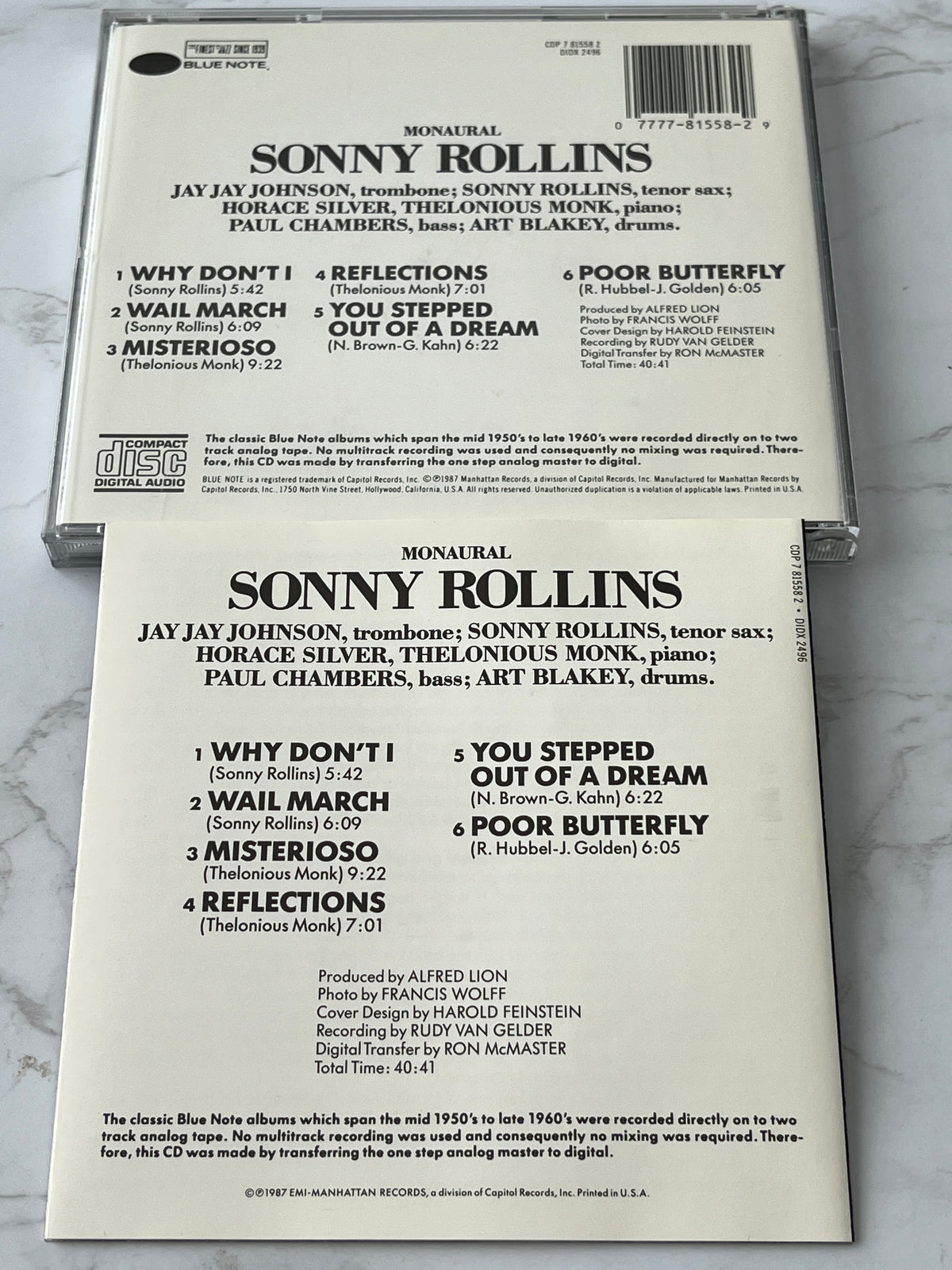 Sonny Rollins – Volume Two (1987)