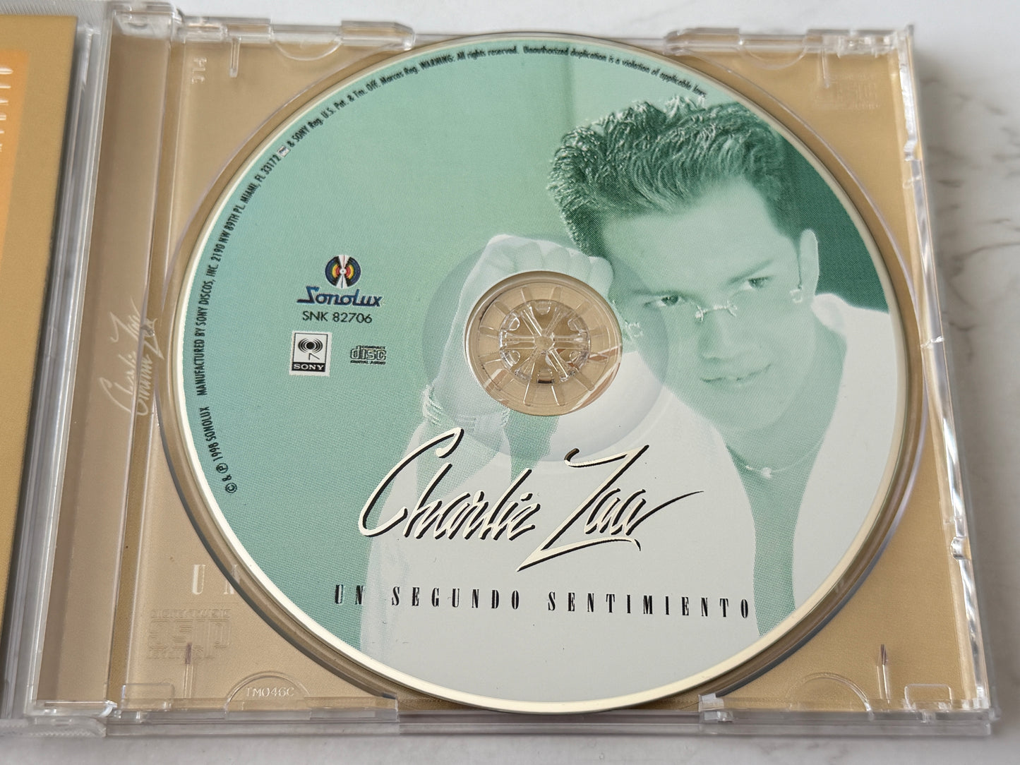 Charlie Zaa – Un Segundo Sentimiento (1998)