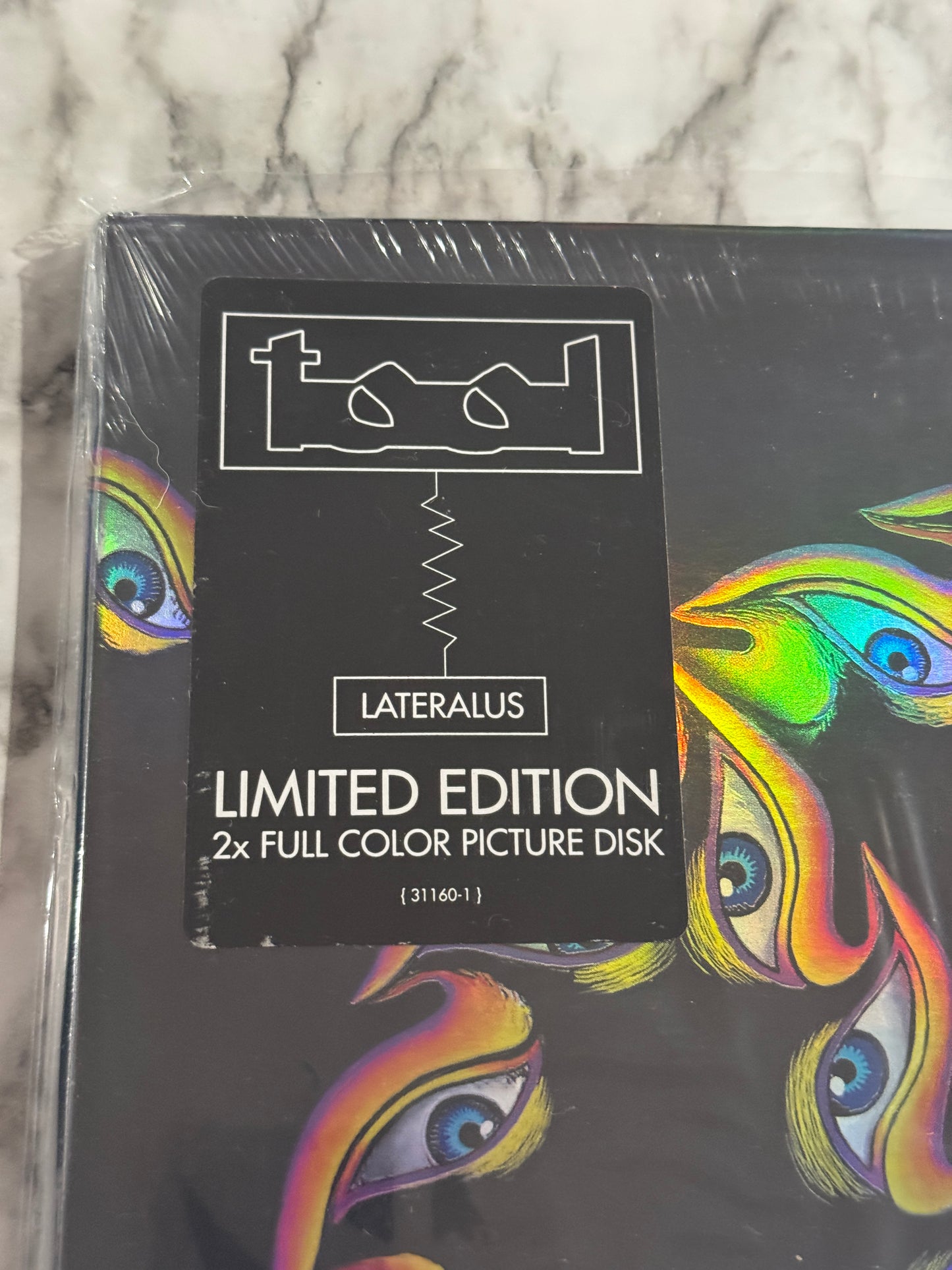 TOOL Lateralus LP SEALED! Picture Disc Volcano w/Hype Sticker Limited Foil Cover