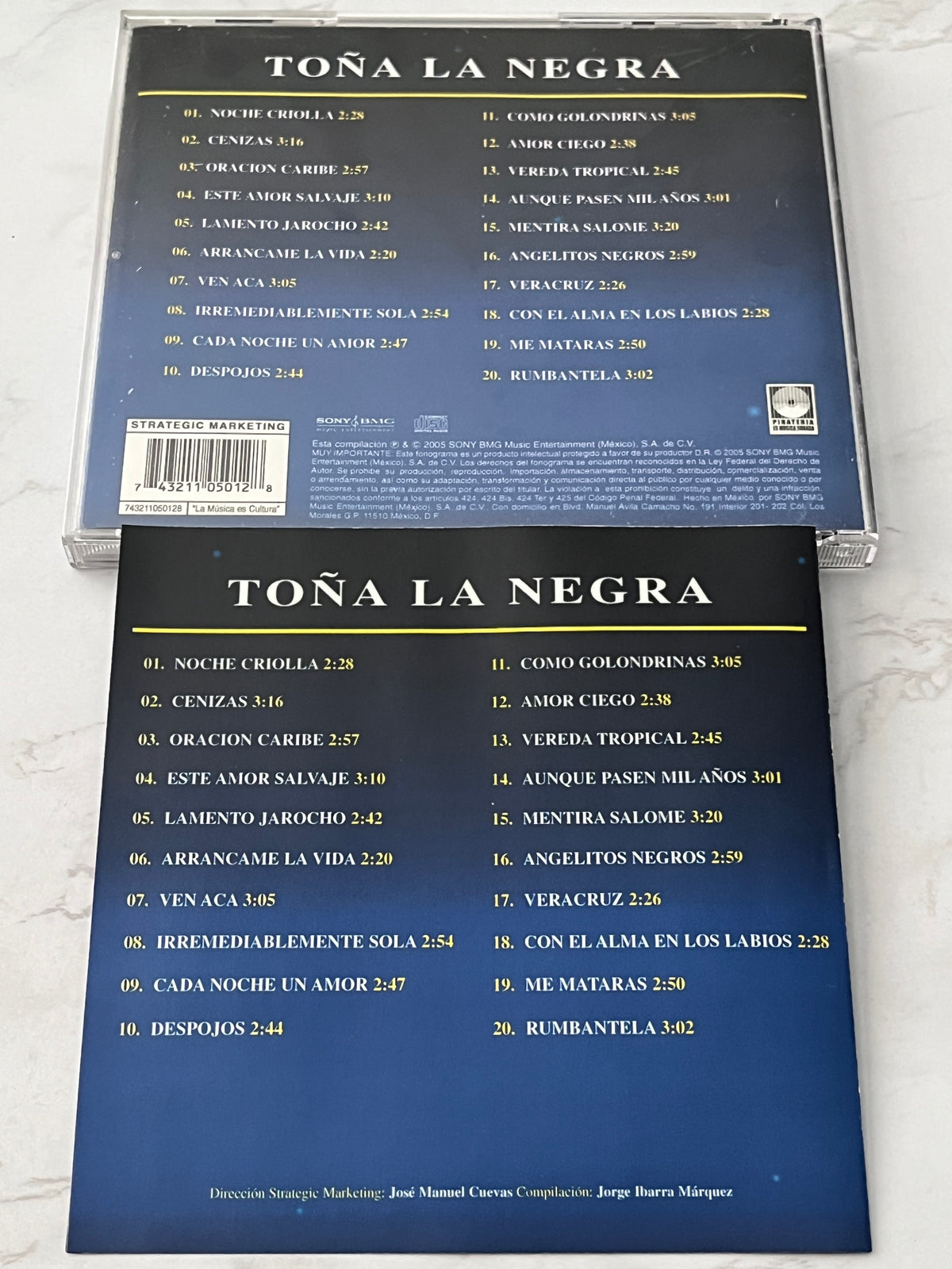 Toña La Negra – Las Estrellas De La Hora Azul (20 Exitos)