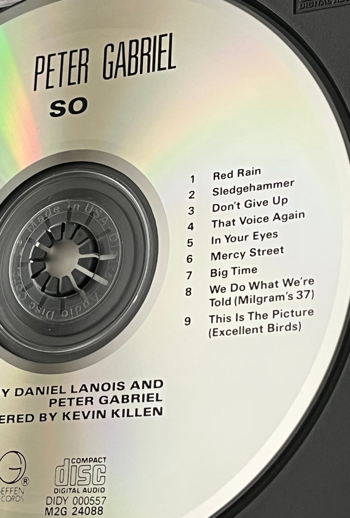 Peter Gabriel – So (1986) [DADC PRESS]