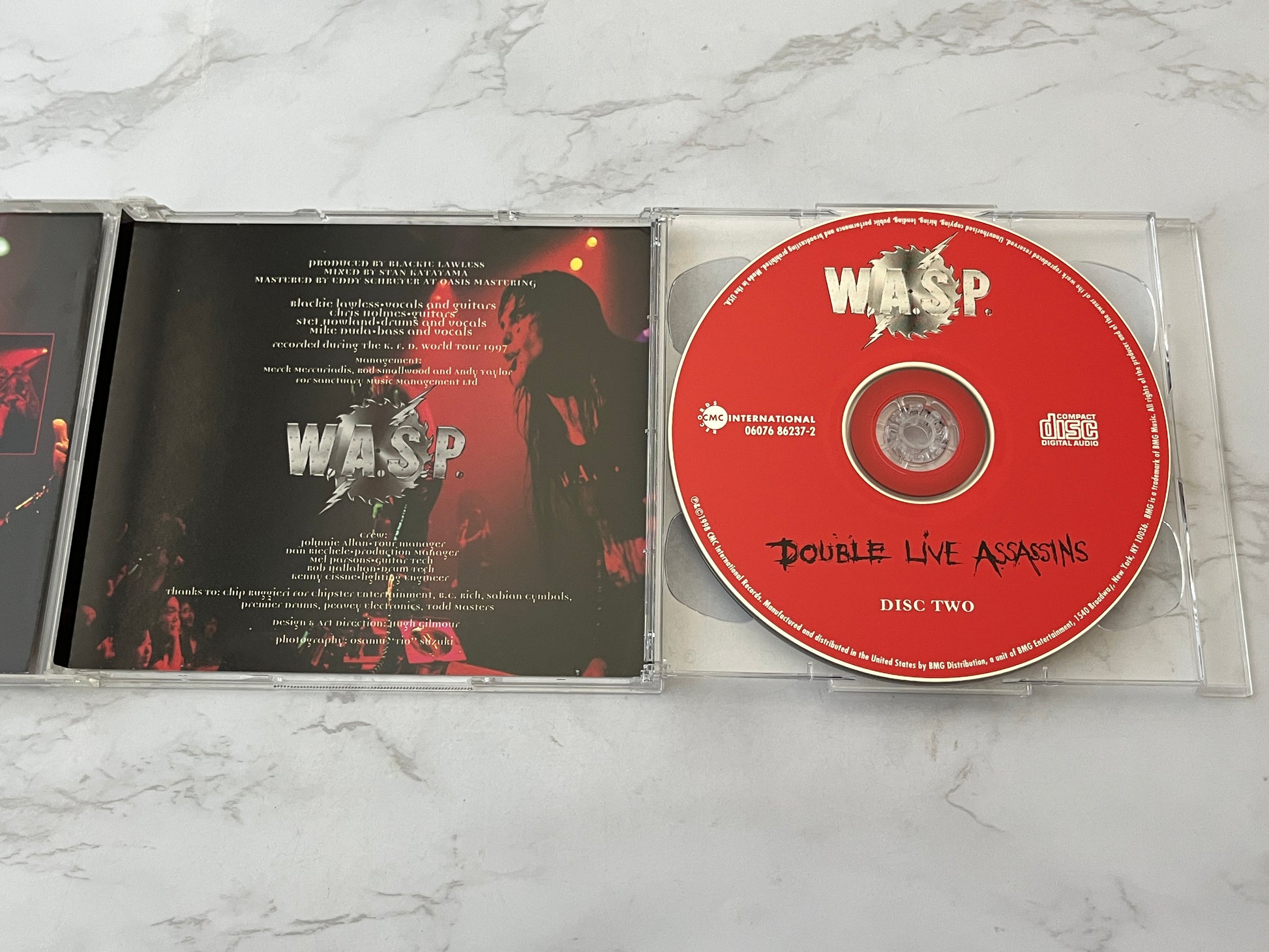W.A.S.P. – Double Live Assassins (2-CD Set) (1998)