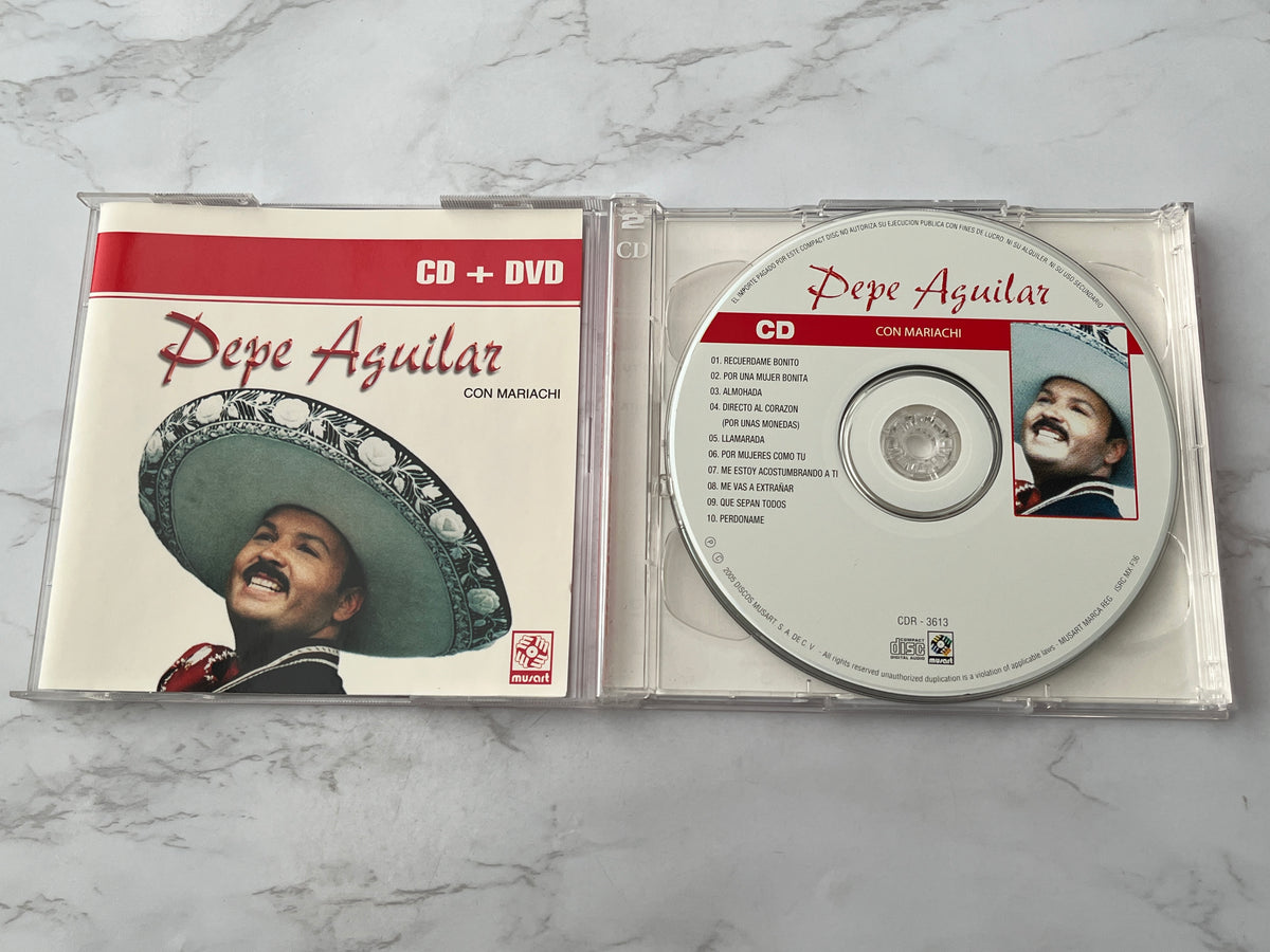 Pepe Aguilar – Con Mariachi (CD+DVD) (2005)