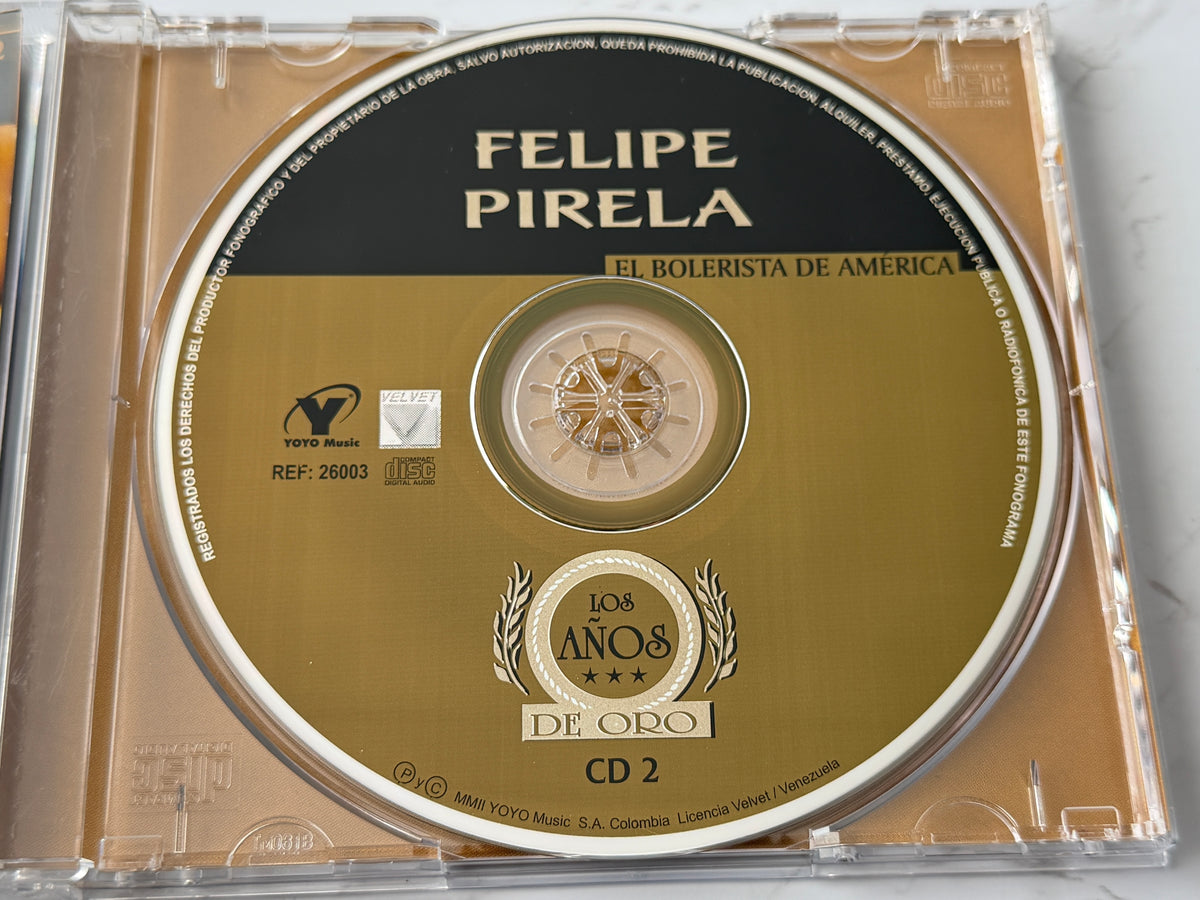 Felipe Pirela – El Bolerista De America (2-CD Set) (2012)