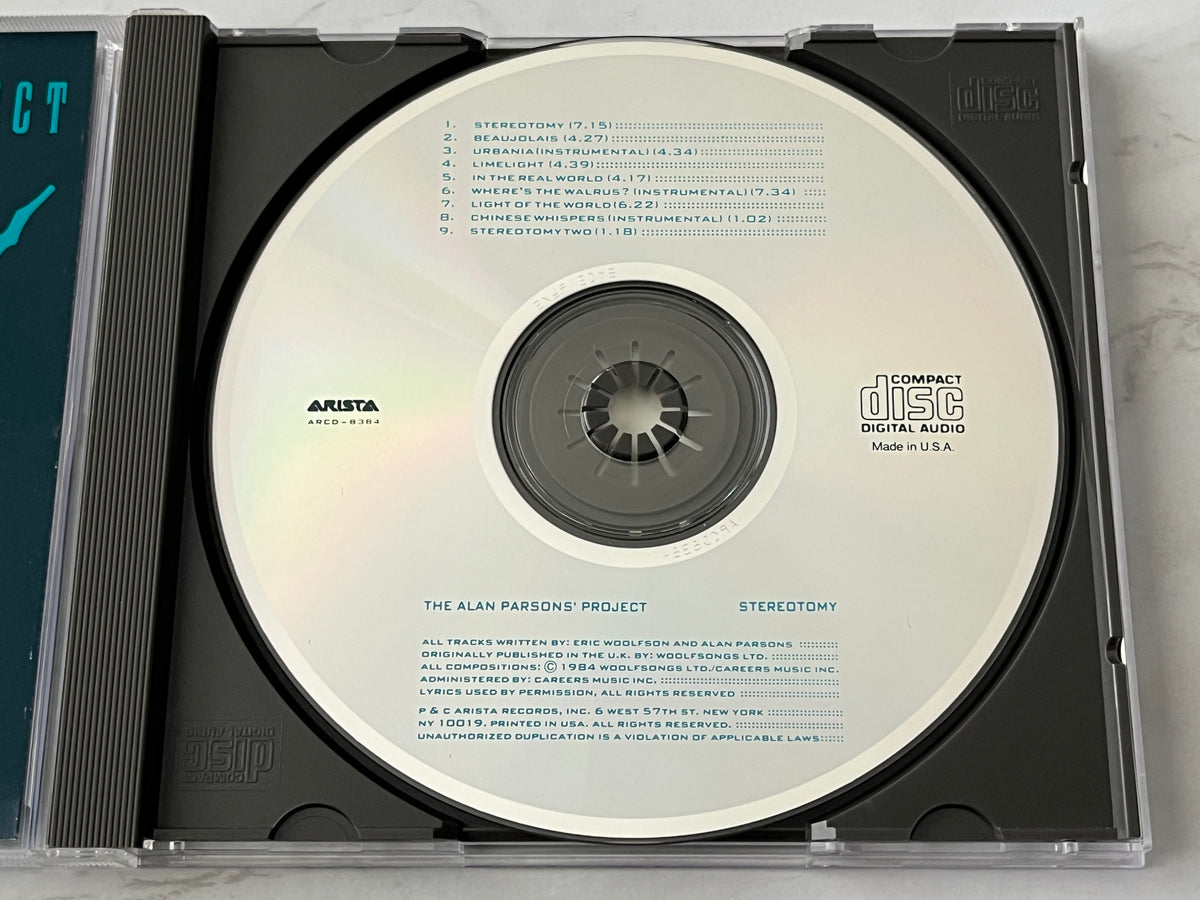 The Alan Parsons Project – Stereotomy (1985)