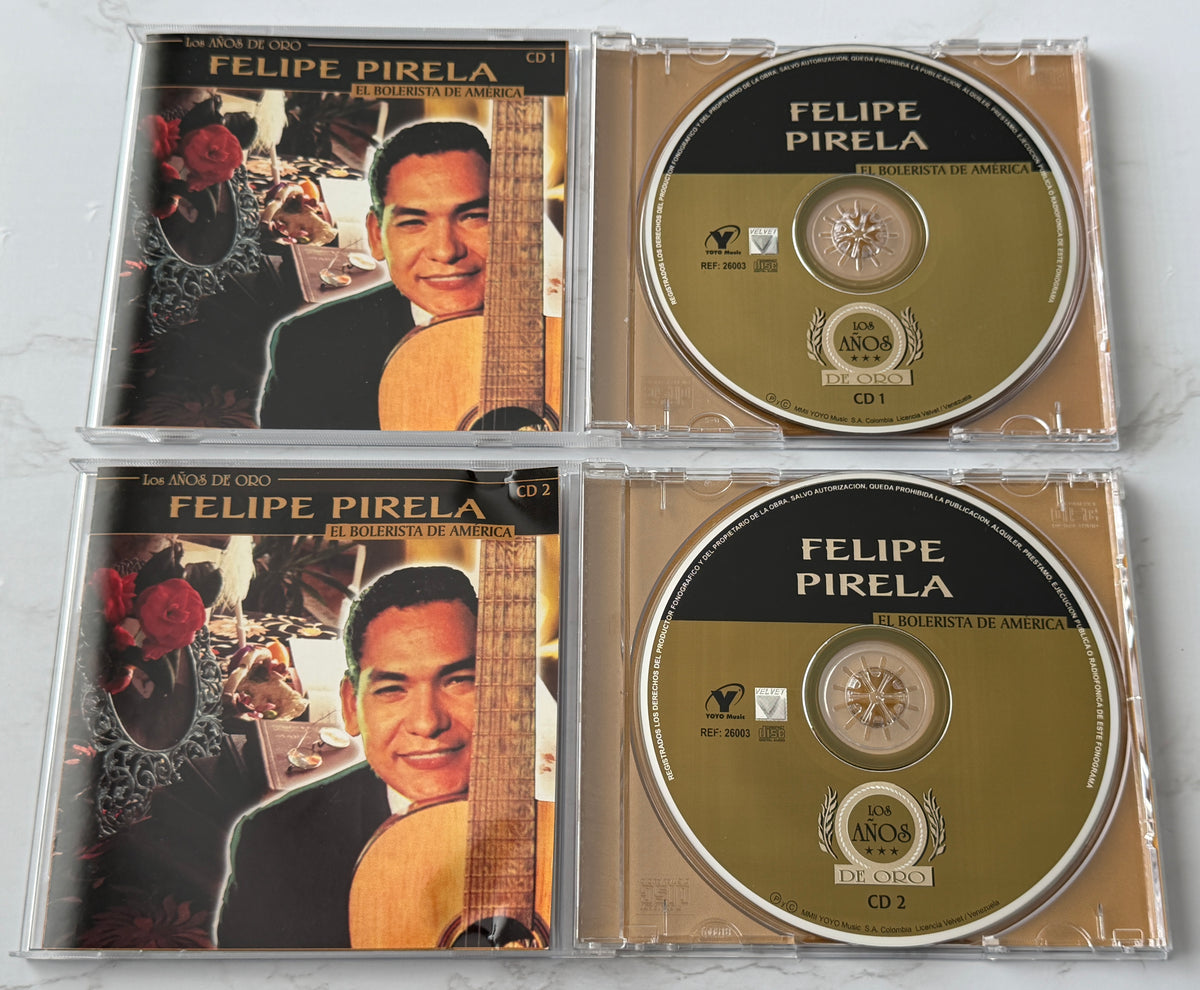 Felipe Pirela – El Bolerista De America (2-CD Set) (2012)