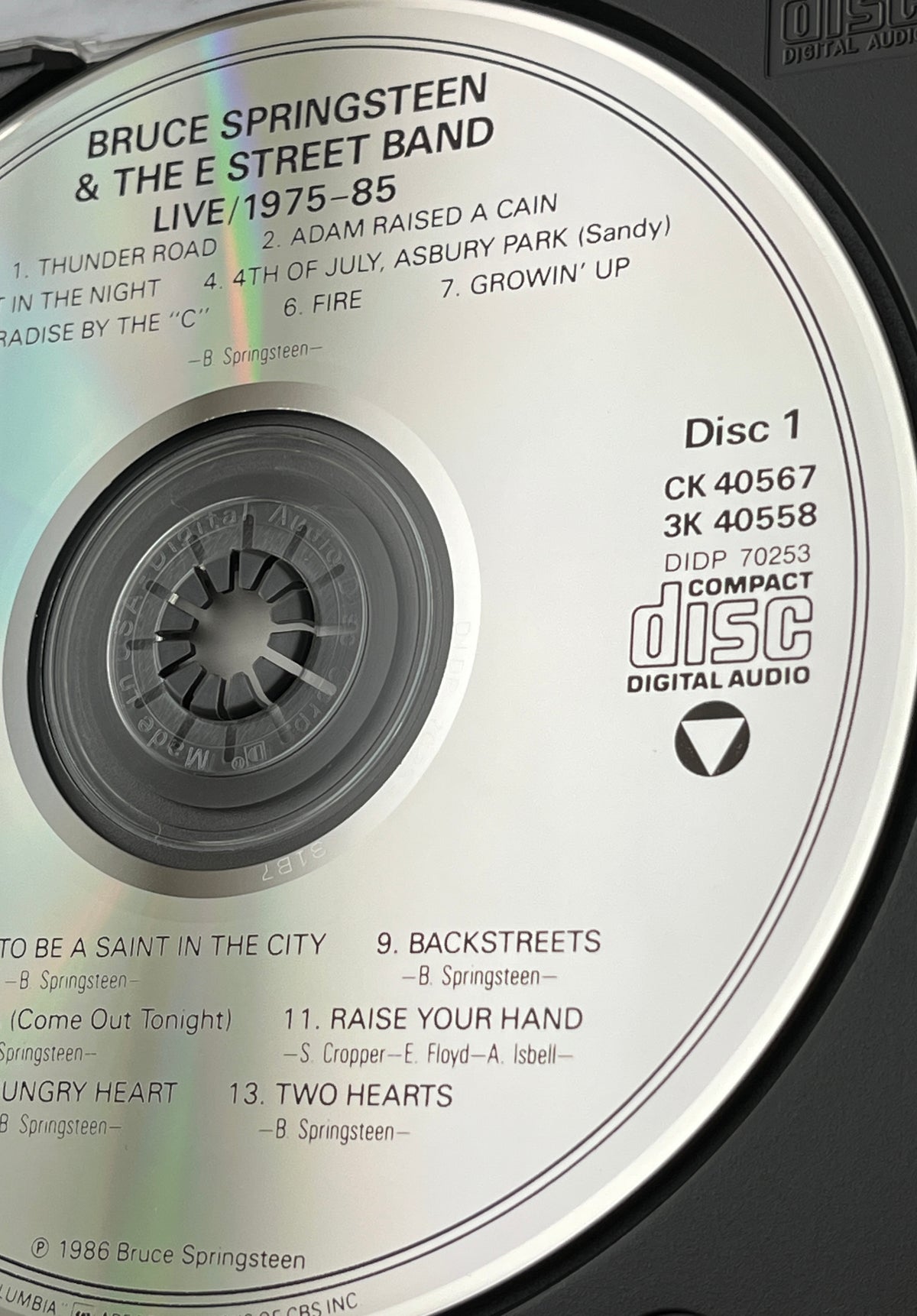 Bruce Springsteen & The E Street Band – Live/1975-85 (3-CD Set) (1986) [DADC PRESS]