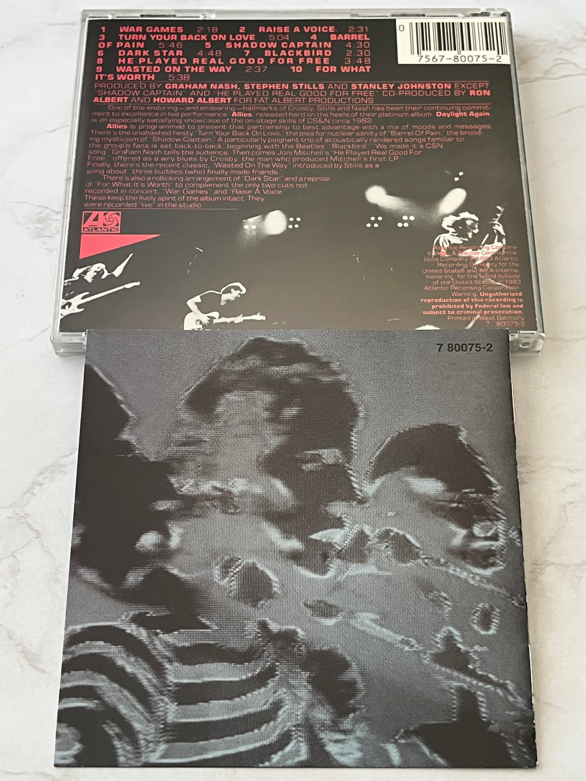 Crosby, Stills & Nash – Allies (1983) [W GERMANY TARGET]
