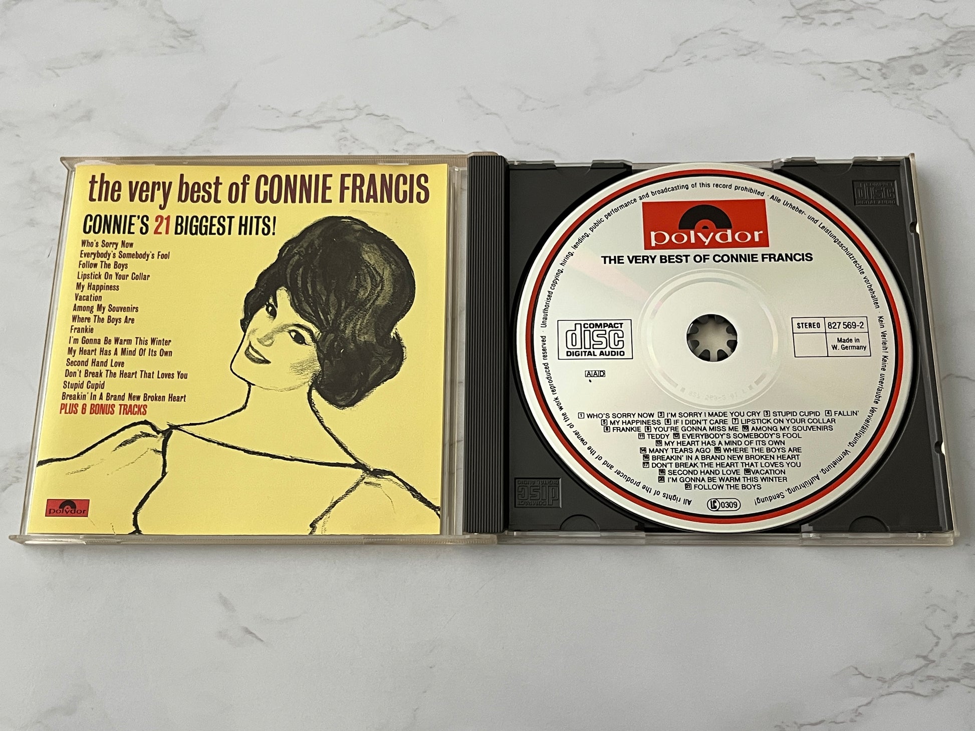 Connie Francis – The Very Best of Connie Francis (1959) [W GERMANY TARGET ERA]