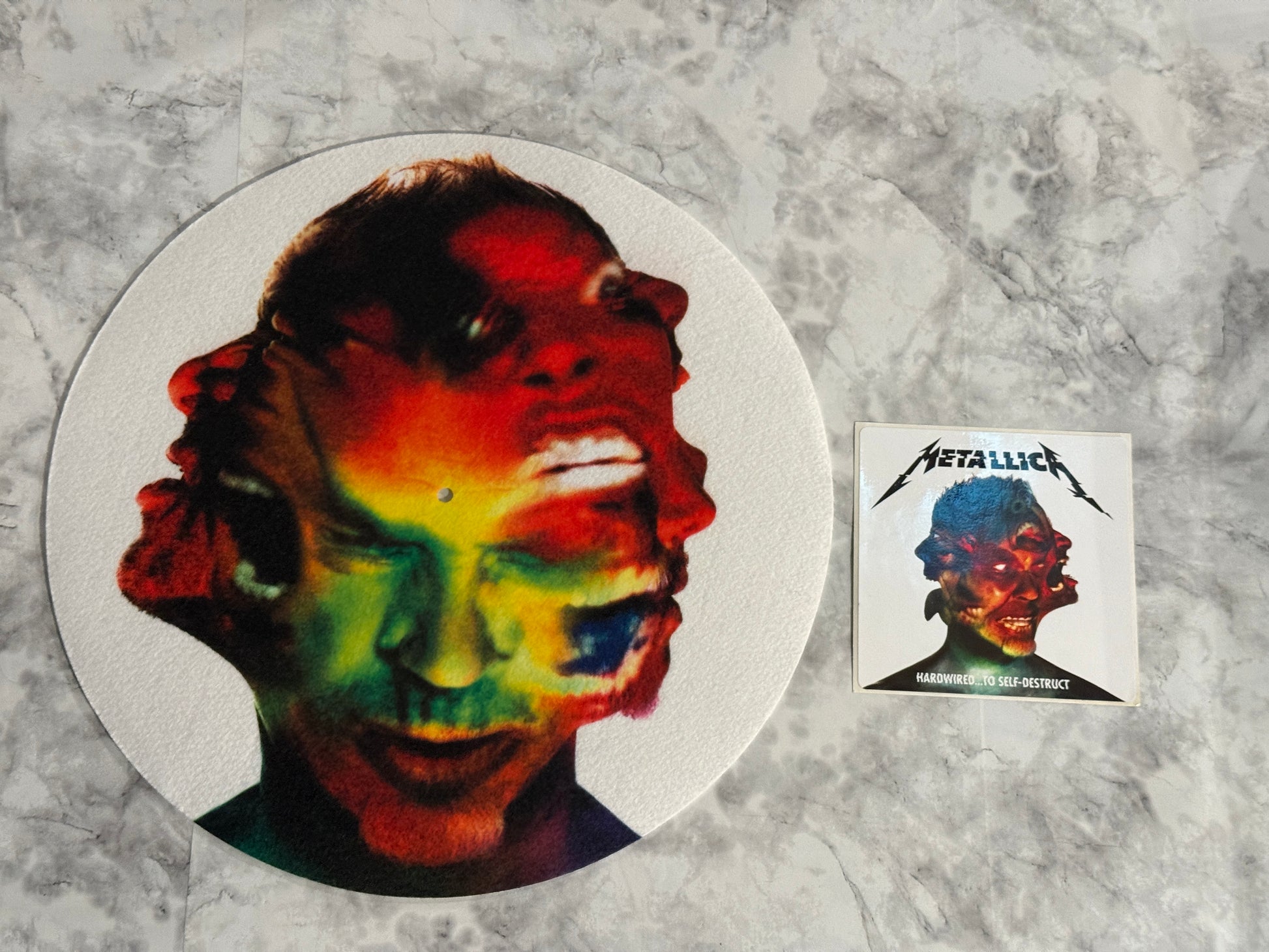 Metallica Hardwired To Self-Destruct 3 LP SEALED Deluxe w/PROMO Slipmat+Sticker!