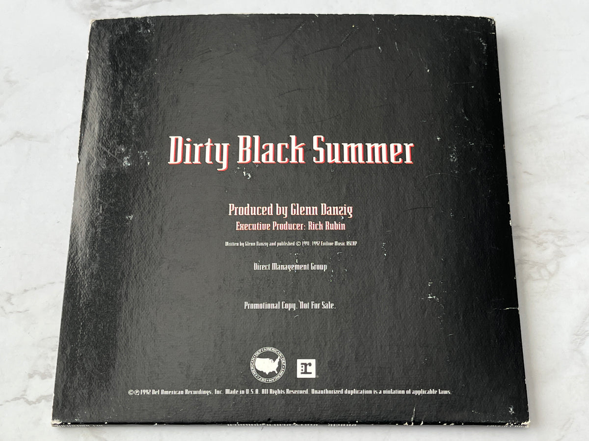 Danzig – Dirty Black Summer (CD Single, Promo) (1992)
