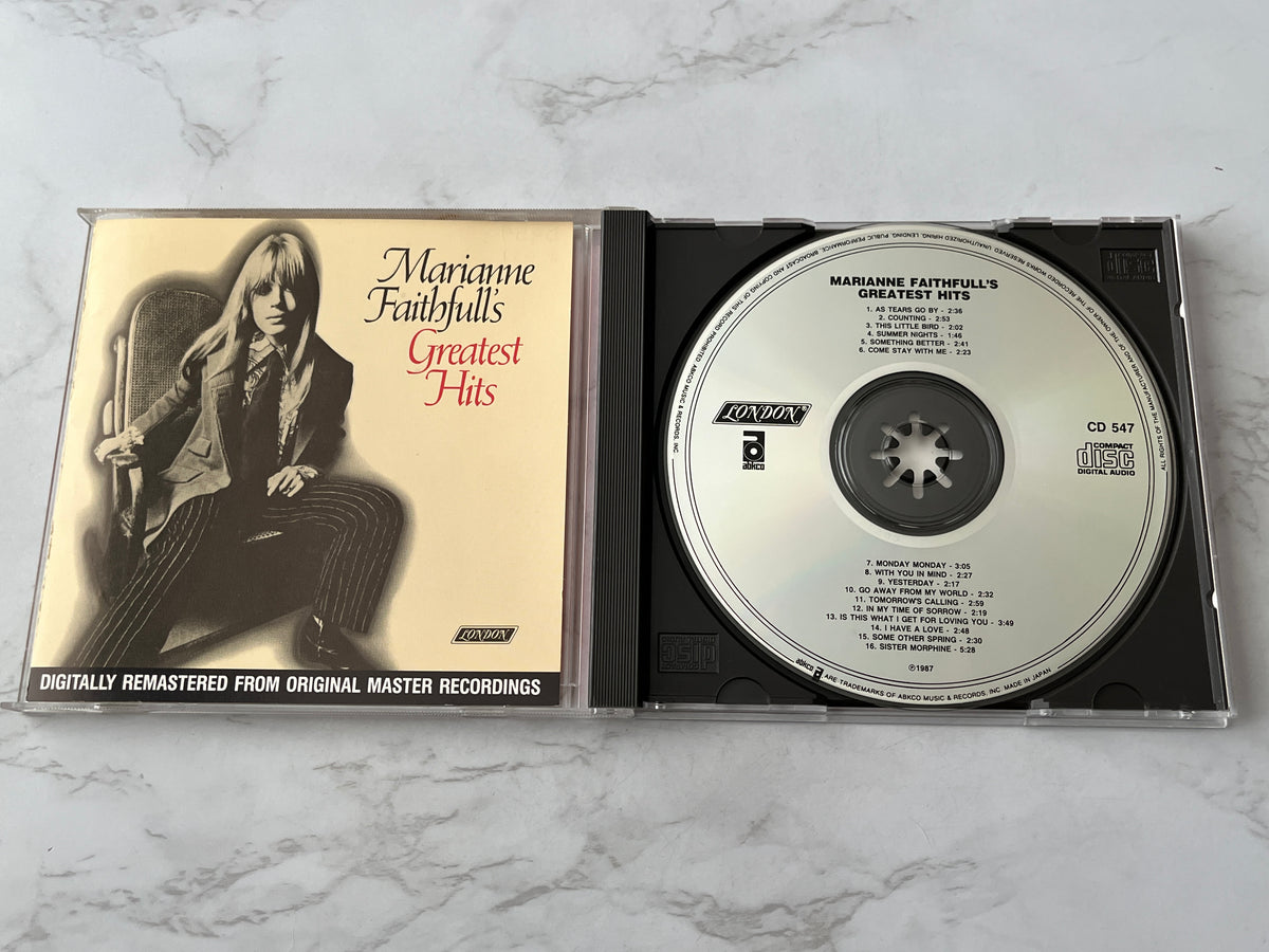 Marianne Faithfull – Marianne Faithfull's Greatest Hits (1987) [JAPAN TARGET ERA]