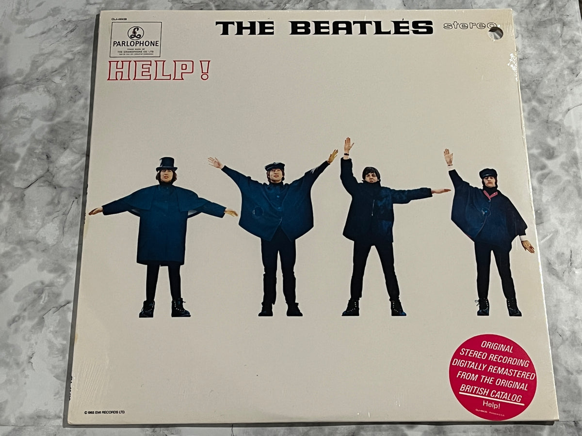 The Beatles Help! LP SEALED! w/Hype Sticker Capitol CLJ-46439 PROMO PUNCHED HOLE