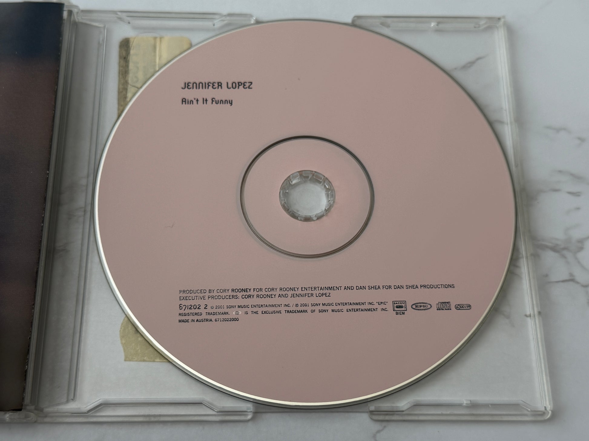Jennifer Lopez – Ain't It Funny (CD Single) (2001)