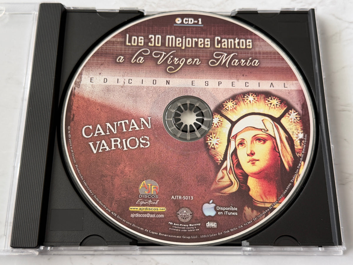 Los 30 Mejores Cantos A La Virgen Maria - Edicion Especial (3-CD Set) (2009)