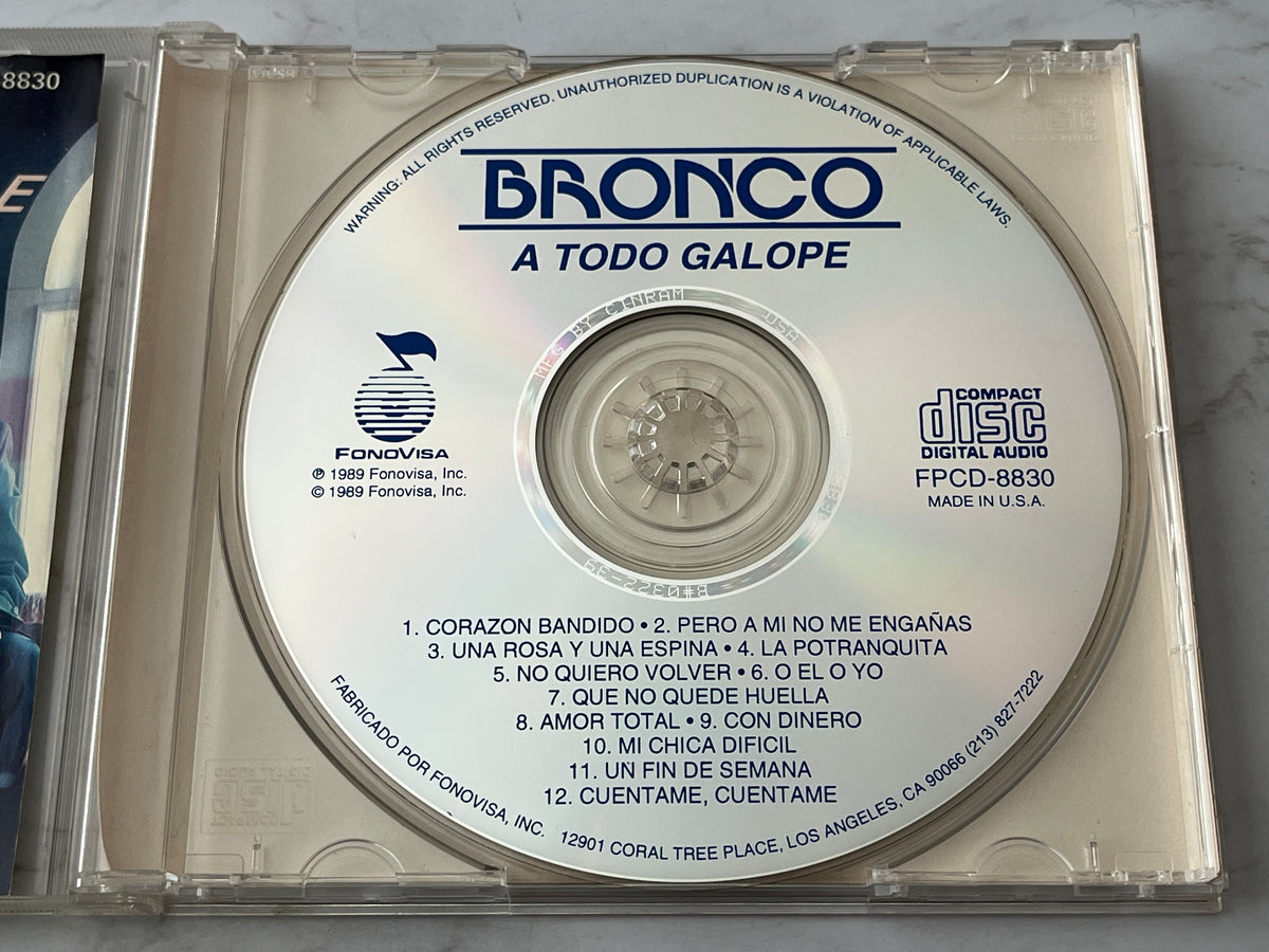 Bronco – A Todo Galope (1989)