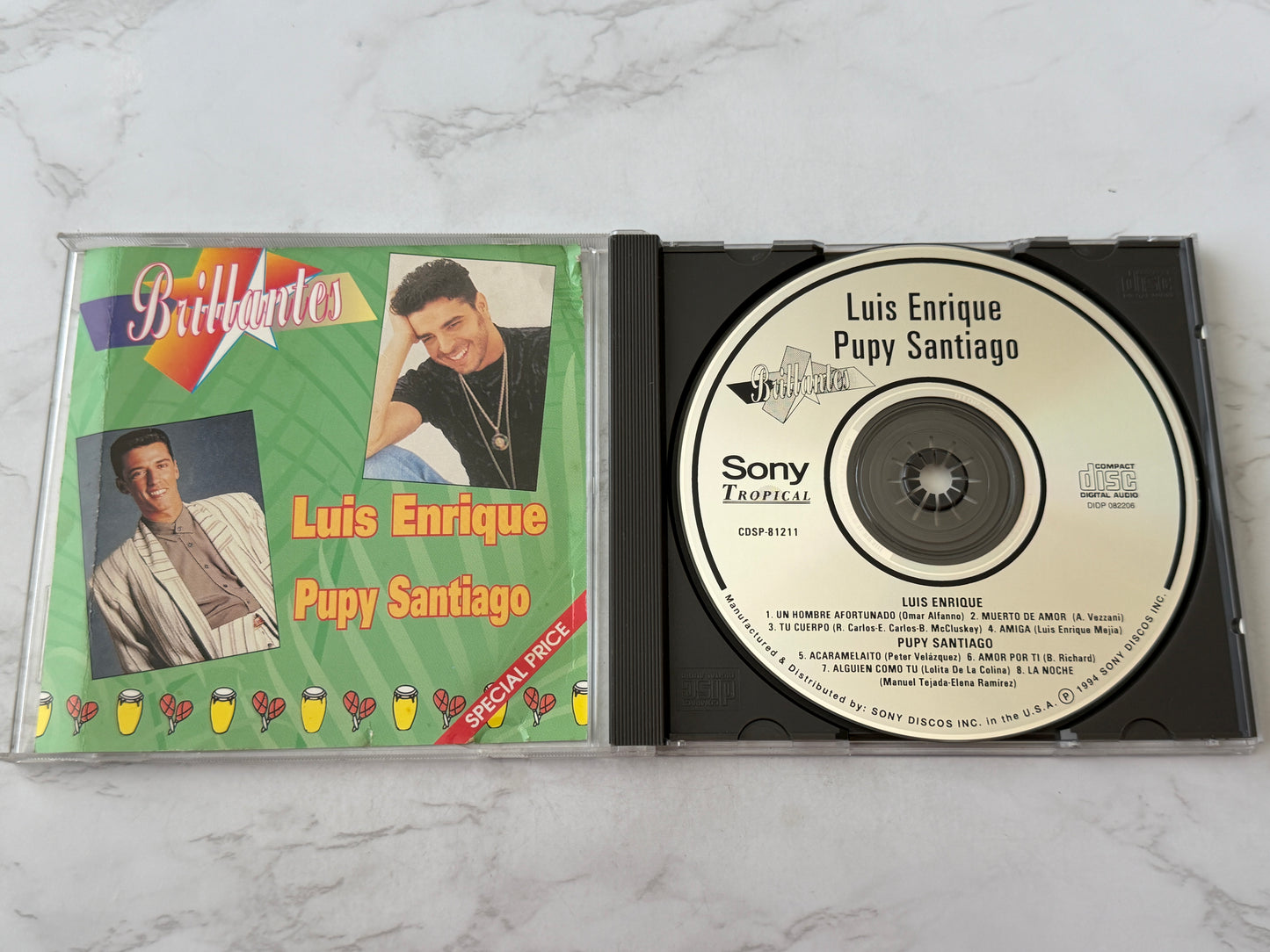 Luis Enrique / Pupy Santiago – Brillantes (1996)