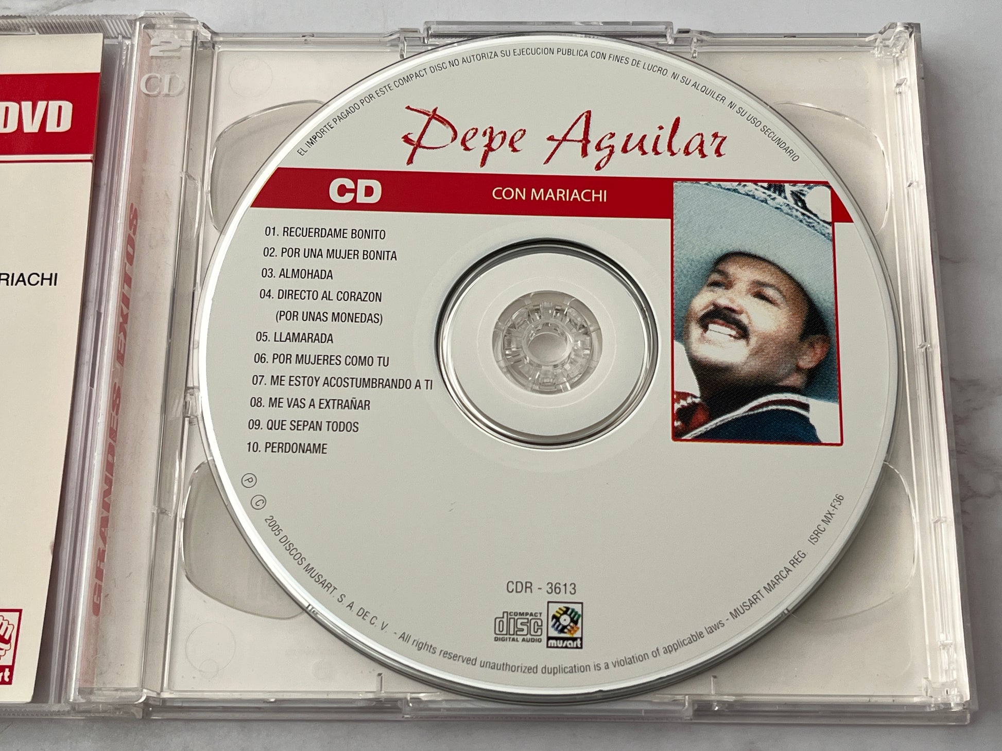 Pepe Aguilar – Con Mariachi (CD+DVD) (2005)