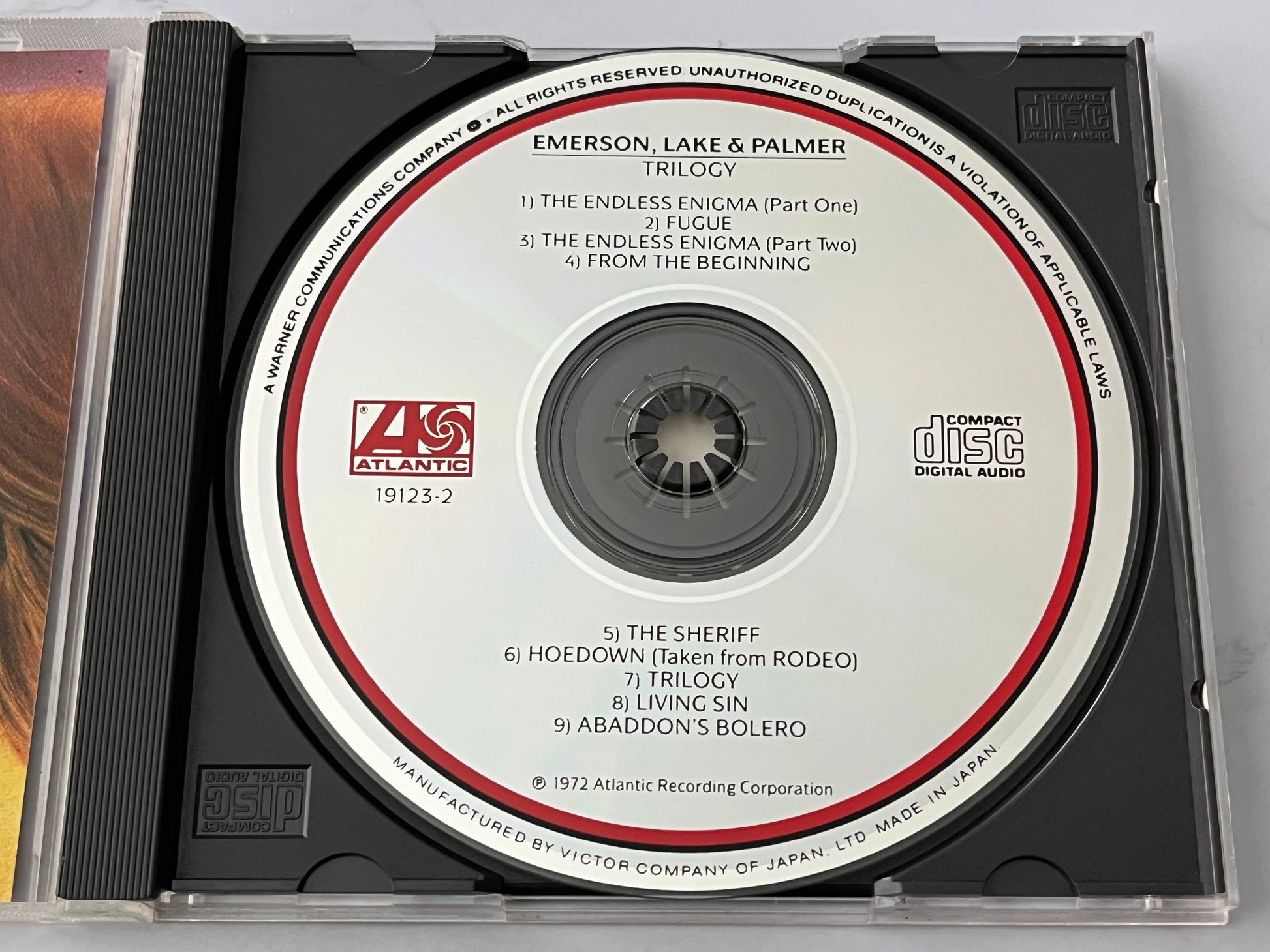 Emerson Lake & Palmer – Trilogy (1972) [JAPAN TARGET ERA]