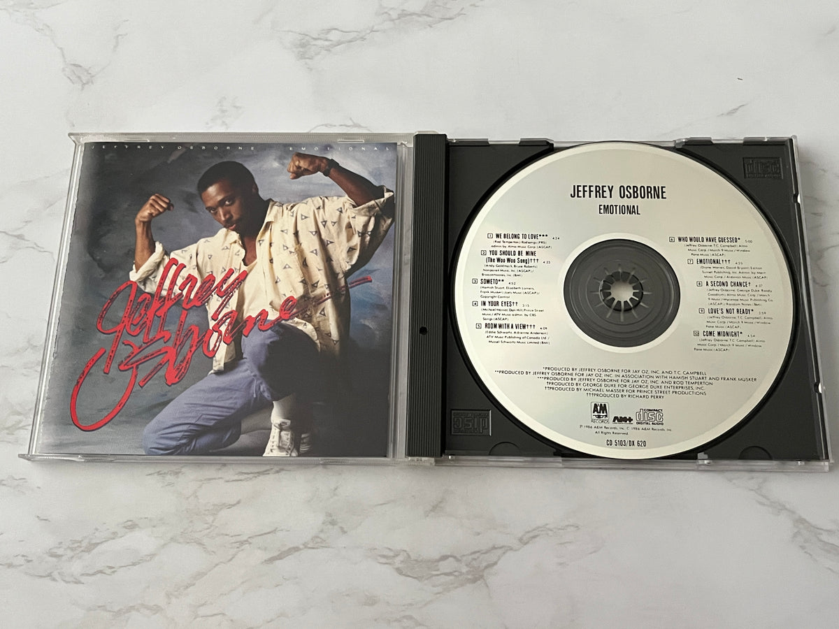 Jeffrey Osborne – Emotional (1986) [DADC PRESS]