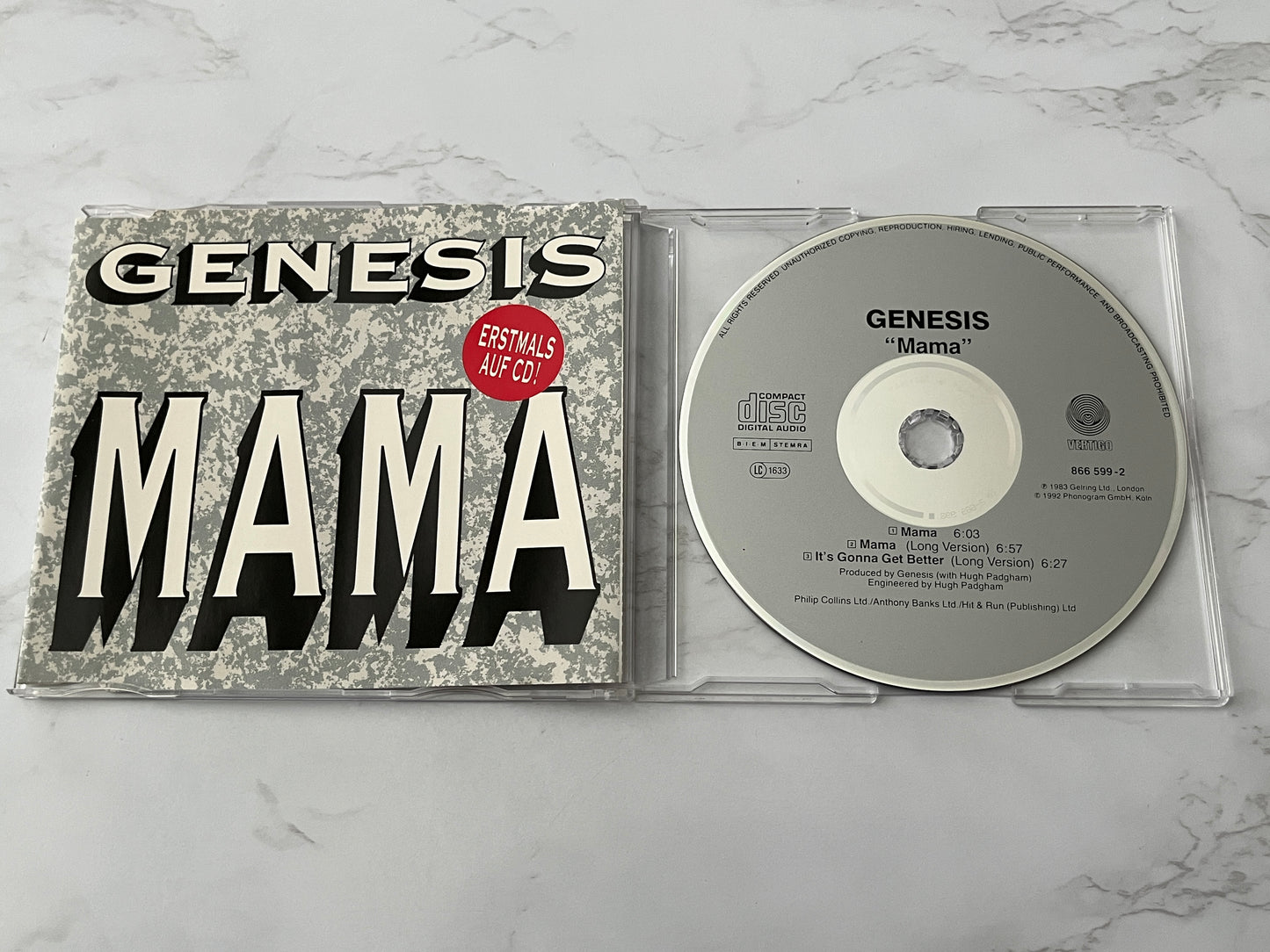 Genesis – Mama (CD Maxi-Single) (1983) [ORIGINAL GERMAN]