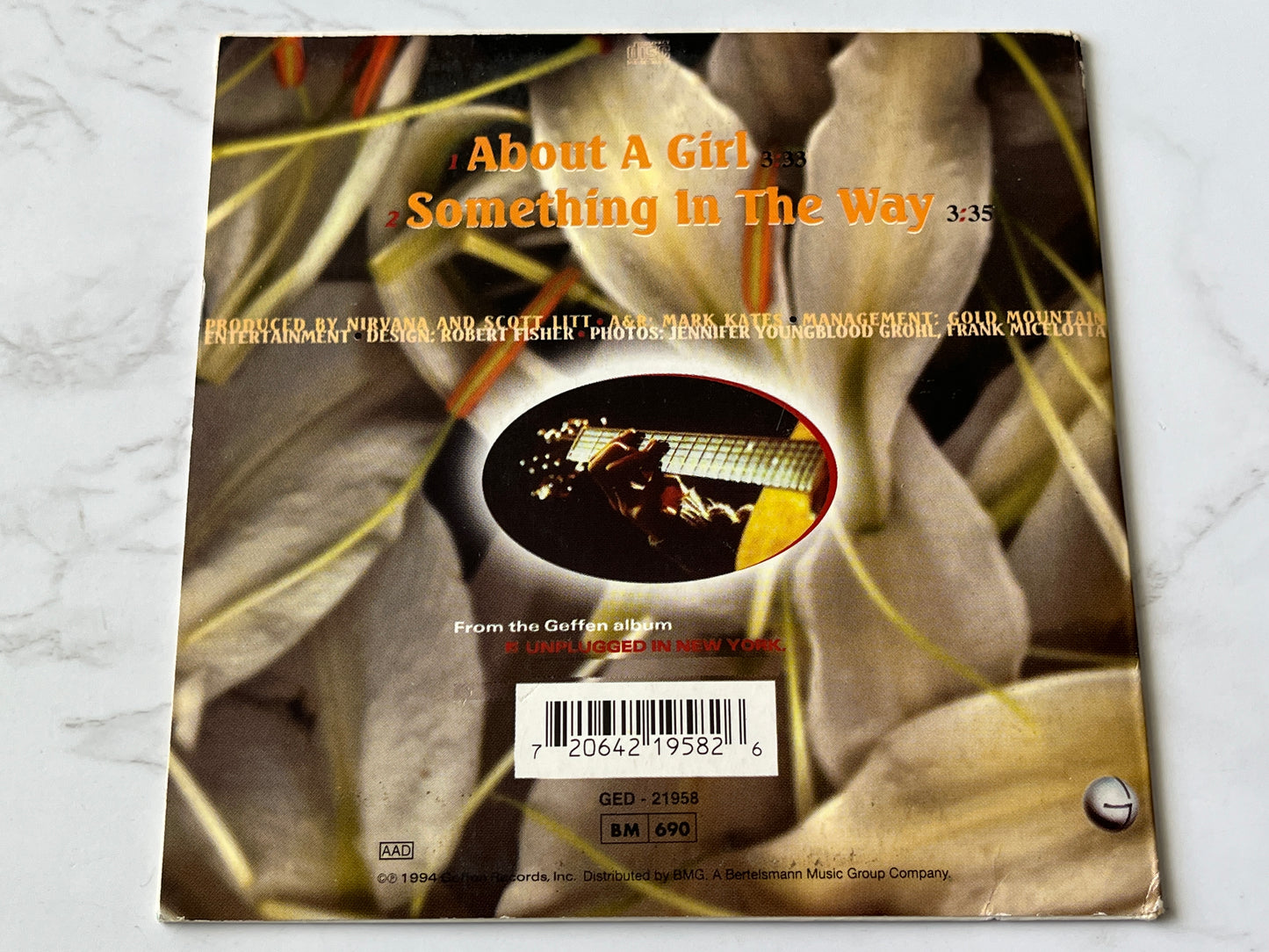Nirvana – About A Girl (CD Single) (1994)