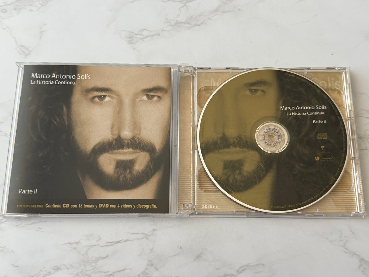 Marco Antonio Solís – La Historia Continúa... Parte II (CD + DVD) (2005)