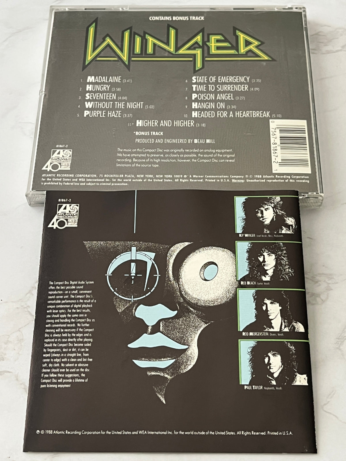 Winger – Winger (1988)