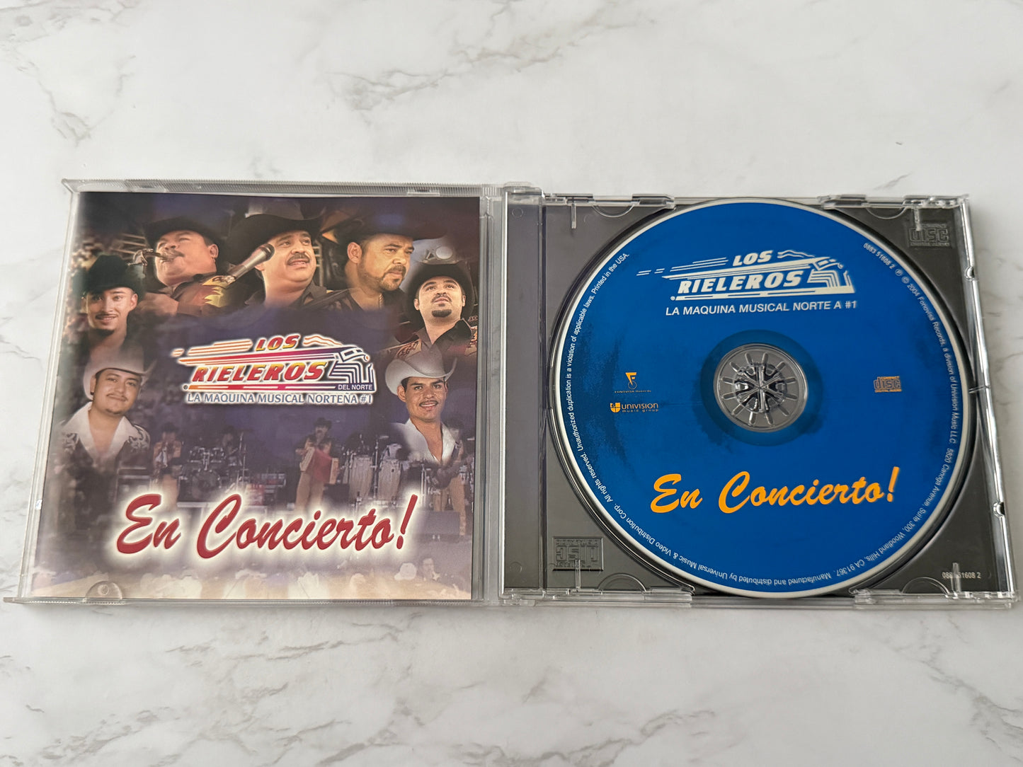 Los Rieleros Del Norte – En Concierto! (2003)