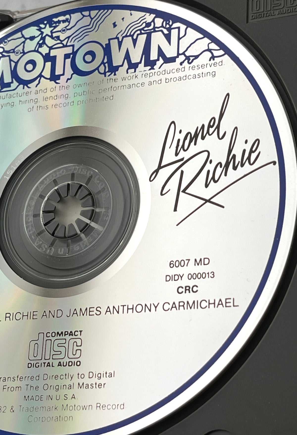 Lionel Richie – Lionel Richie (1982) [DADC PRESS]