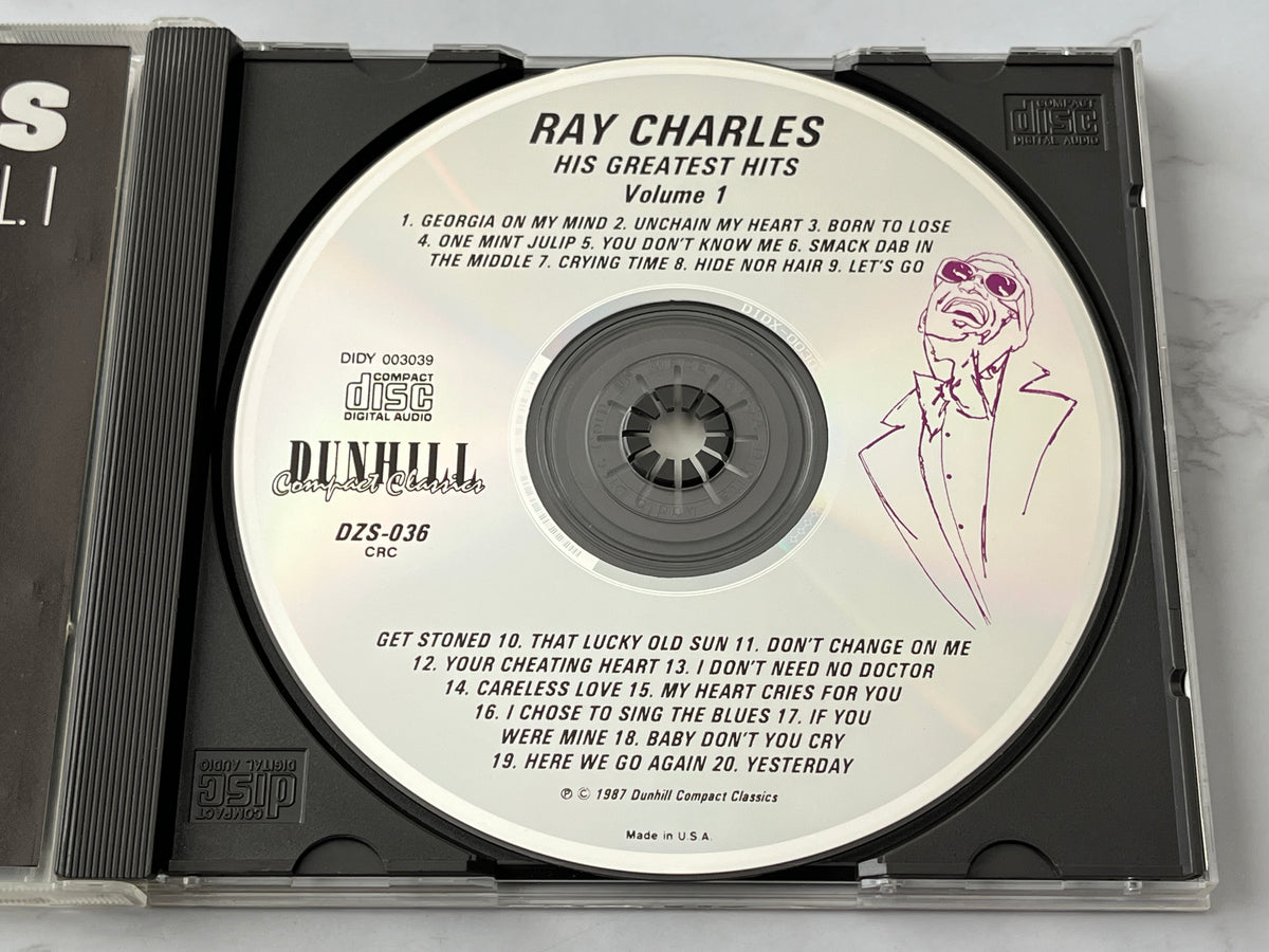Ray Charles – His Greatest Hits Vol. 1 (1987) [DADC PRESS]