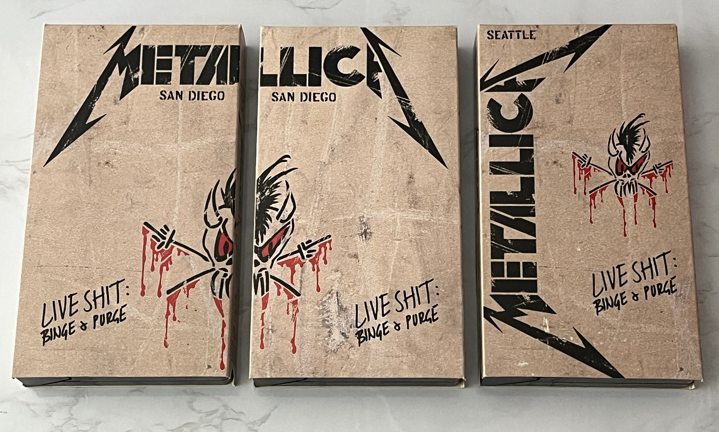 Metallica – Live Shit: Binge & Purge (1993)
