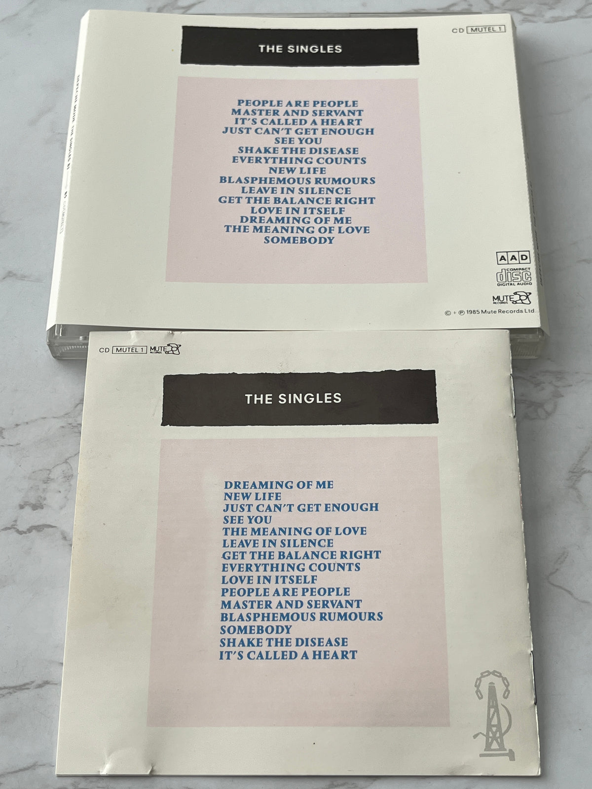 Depeche Mode – The Singles 81>85 (1985) [NIMBUS PRESS]