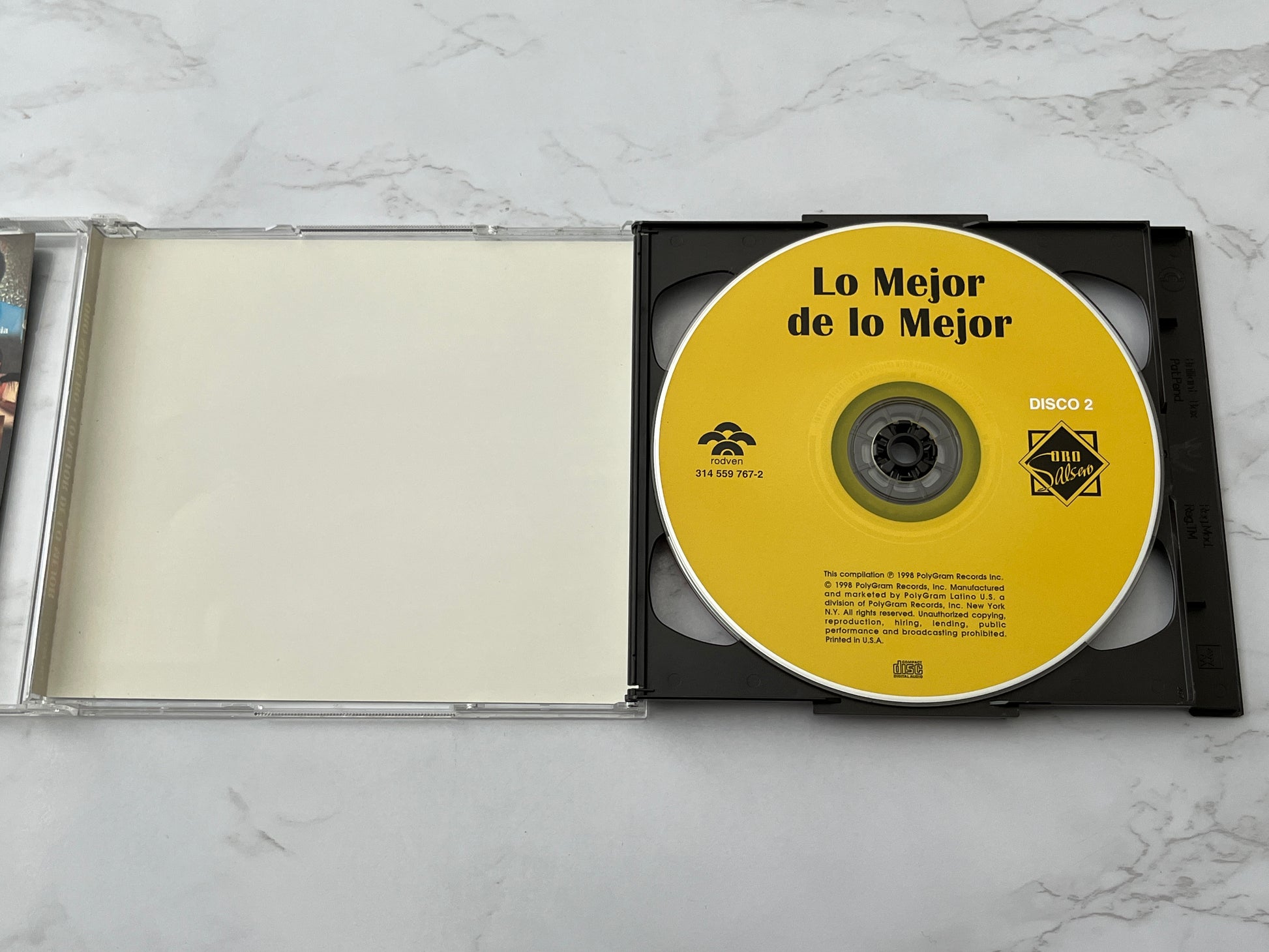 Lo Mejor de lo Mejor: Oro Salsero (2-CD Set) (1998)