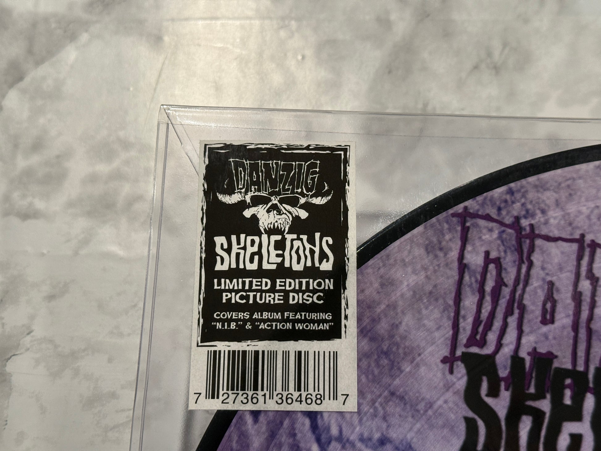 Danzig Skeletons Picture Disc LP 2016 SEALED! w/Hype Sticker Nuclear Blast 36468
