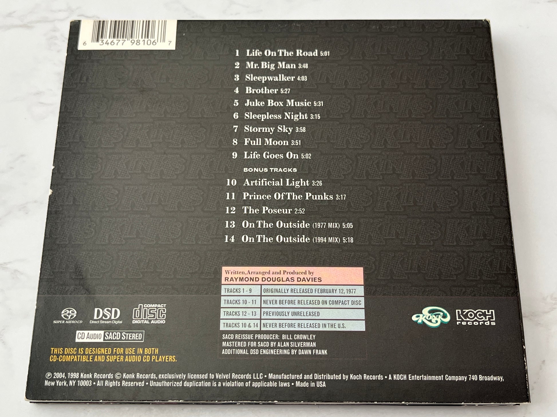 The Kinks – Sleepwalker (Hybrid SACD) (SACD) (2004)