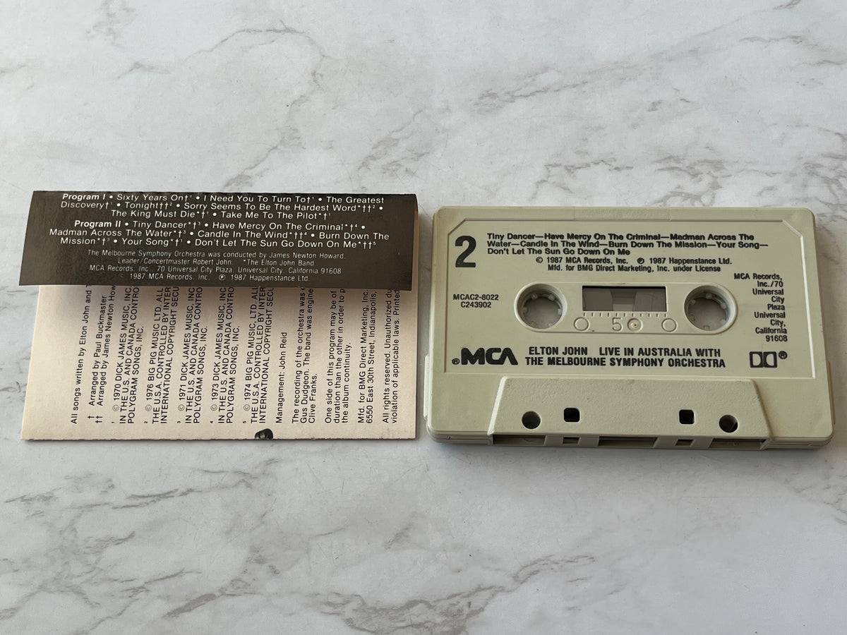 Elton John – Live In Australia With The Melbourne Symphony Orchestra (1987)