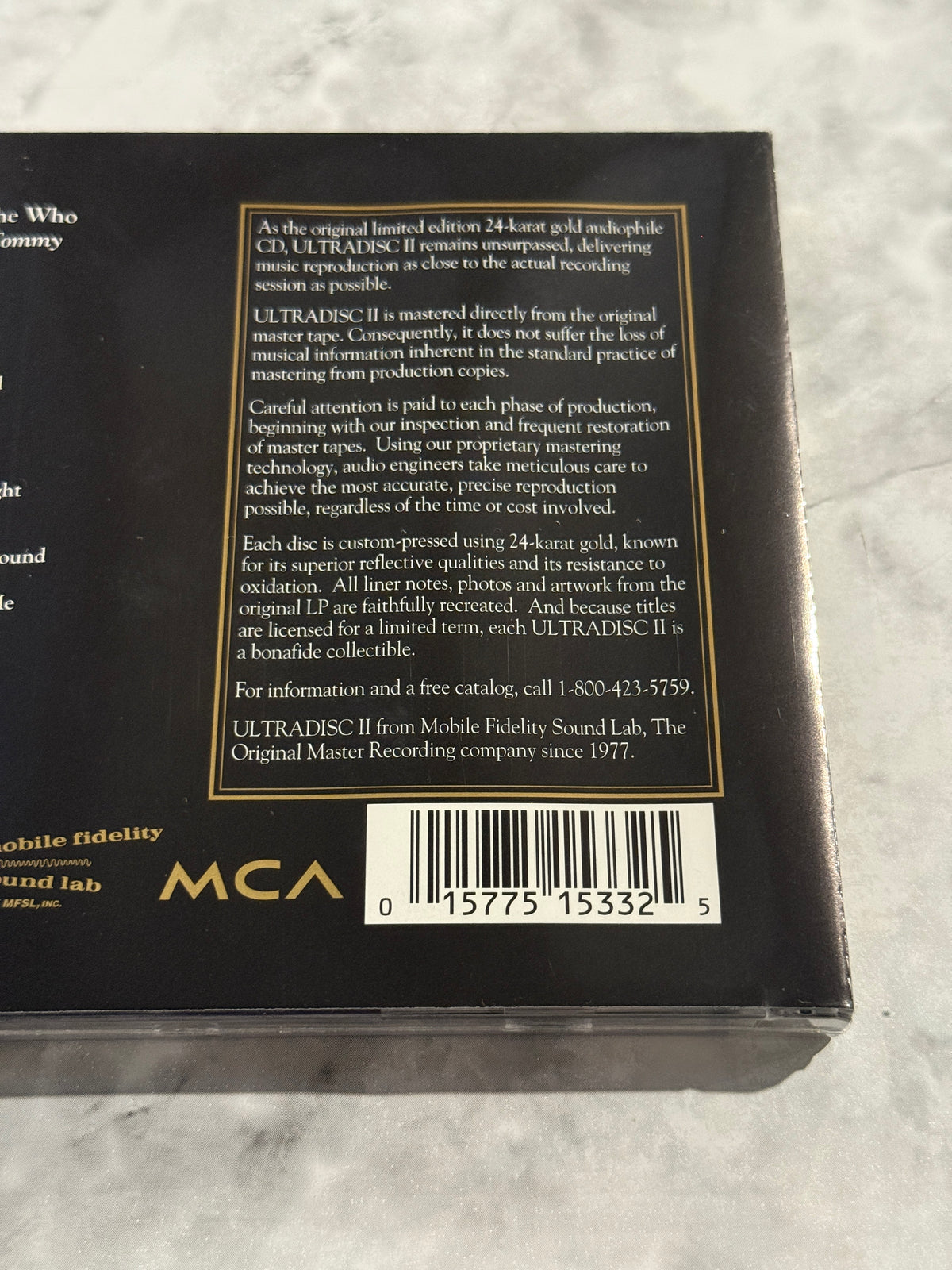 The Who – Tommy (MFSL, 24KT Gold, Sealed)