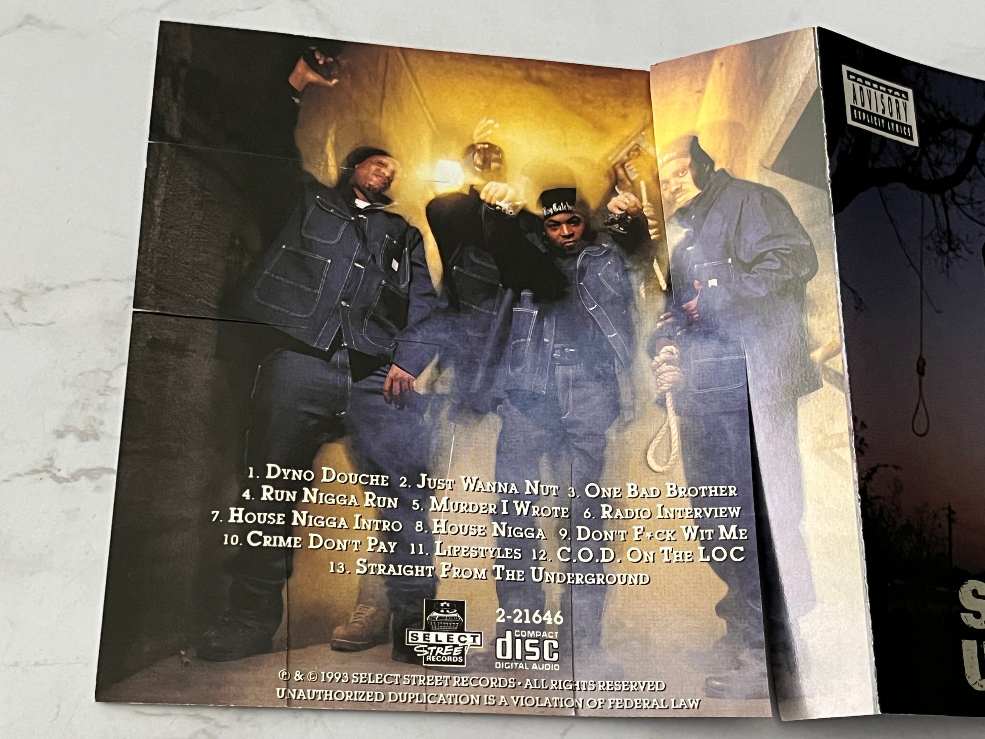 C.O.D. – Straight From The Underground (1993)