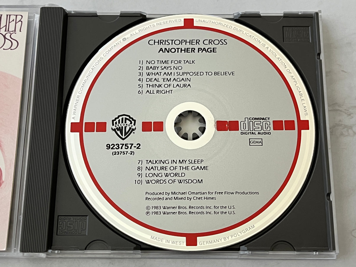 Christopher Cross – Another Page (1983) [W GERMANY TARGET ERA]